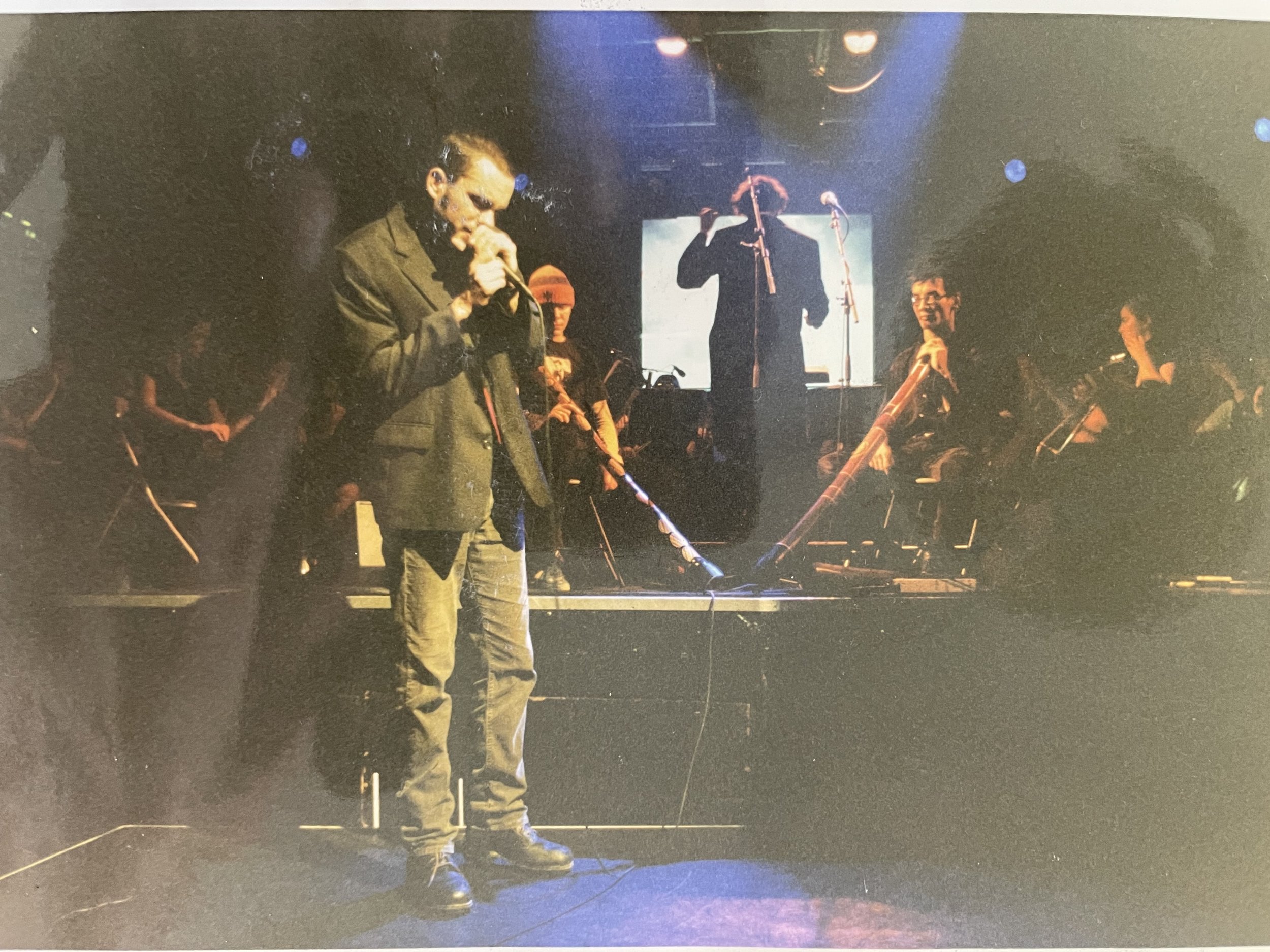 Benne van der Velde performing at the Symphony@Nighttown festival in Rotterdam 2002