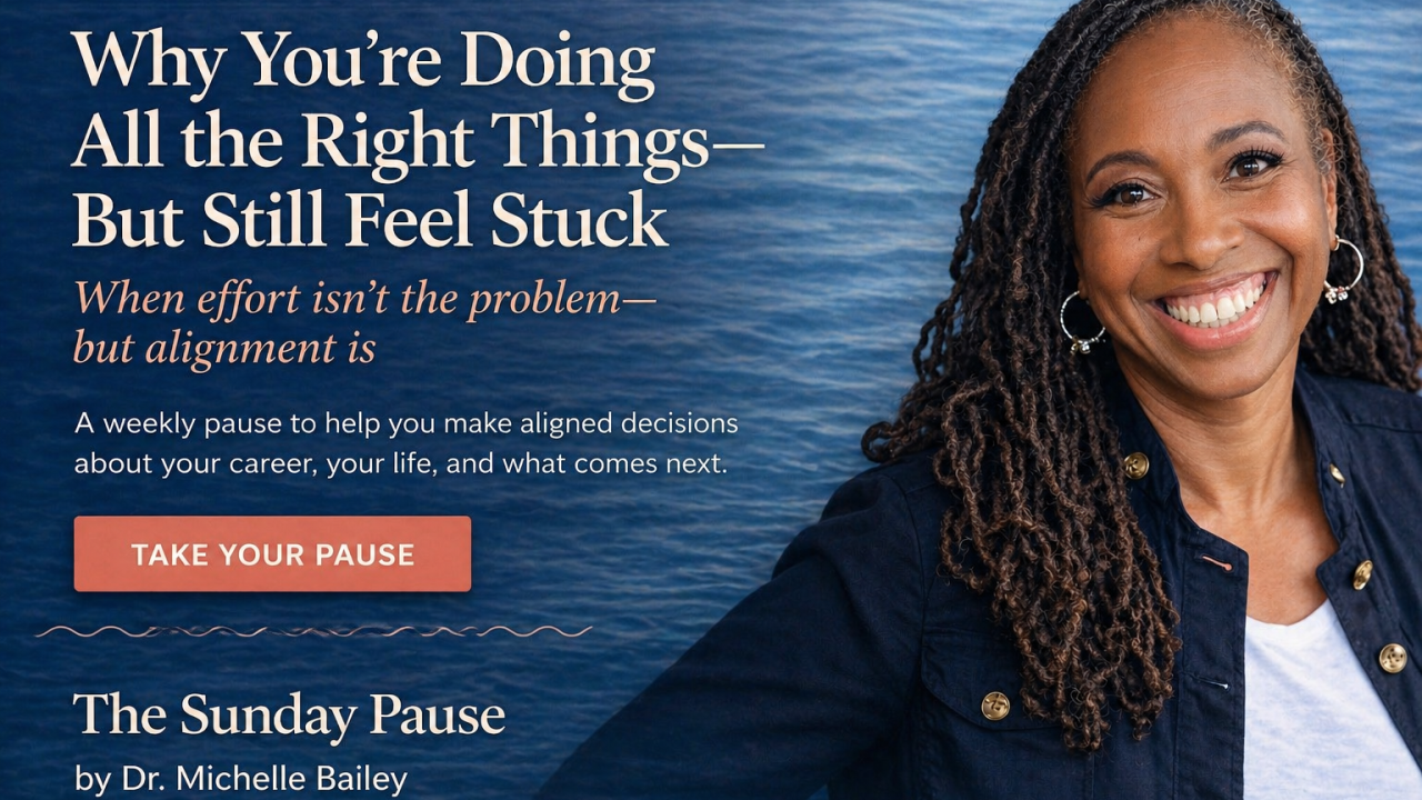 Why You’re Doing All the Right Things…But Still Feel Stuck in Your Career Transition