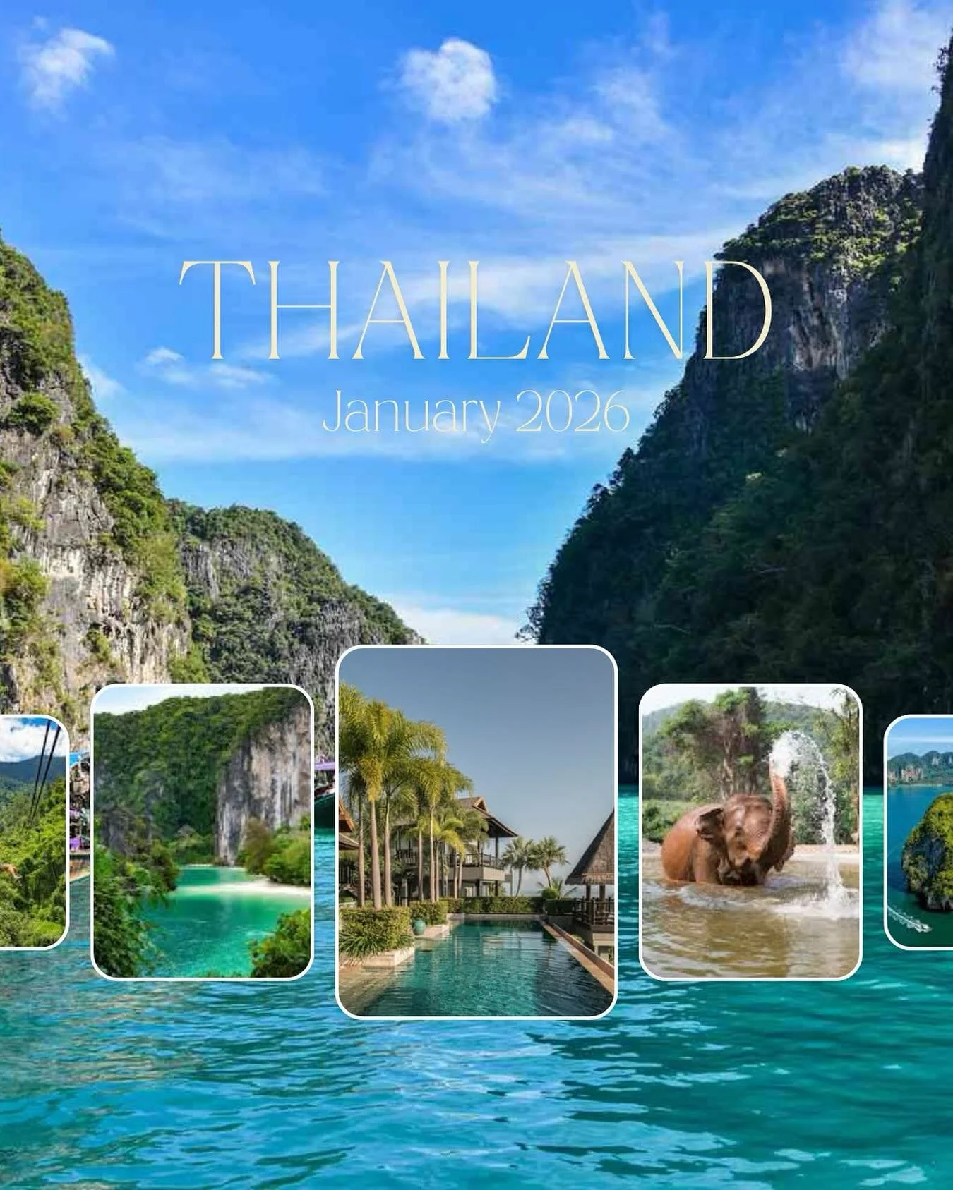 🌴🇹🇭 Thailand 2026: Where Timeless Beauty Meets Elevated Escape ✨

Dreaming of island sunsets, emerald jungles, and luxury that feels like a state of mind? From the tranquil shores of Koh Samui to the vibrant heart of Bangkok&rsquo;s rooftop skylin