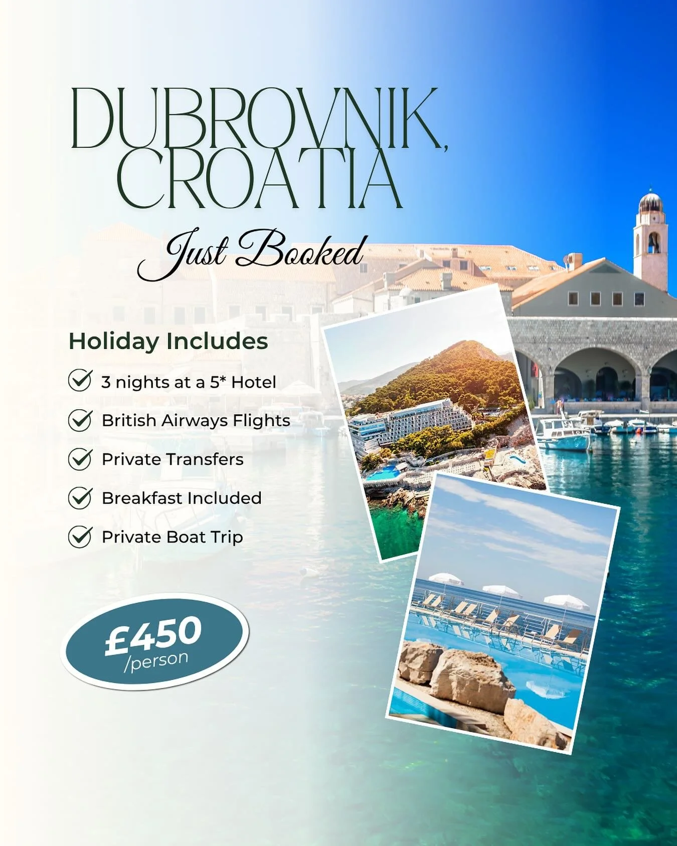 Just booked: a 5-star Croatian retreat 🌊 

From Dubrovnik&rsquo;s old town to island sunsets, every moment designed for effortless luxury. 

Enquire now at www.cailcotravel.com for your own curated holiday

#luxurytravel #croatia #dubrovački #luxury