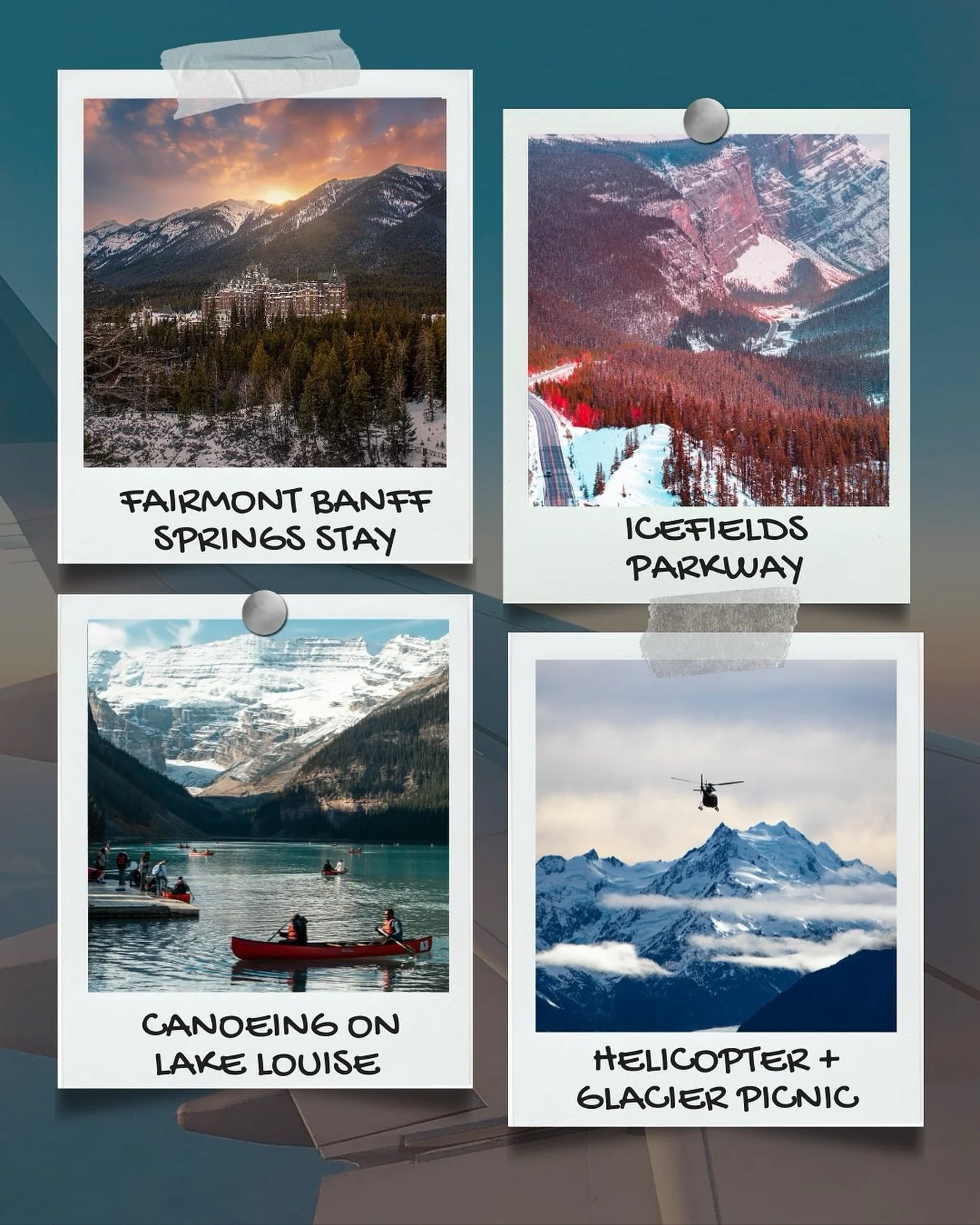 Where grandeur meets grace.

Stay at the Fairmont Banff Springs, where the scent of pine greets you at every turn and mornings begin with mountain mist. Canoe across Lake Louise as the peaks mirror your calm, drive the Icefields Parkway where fire me