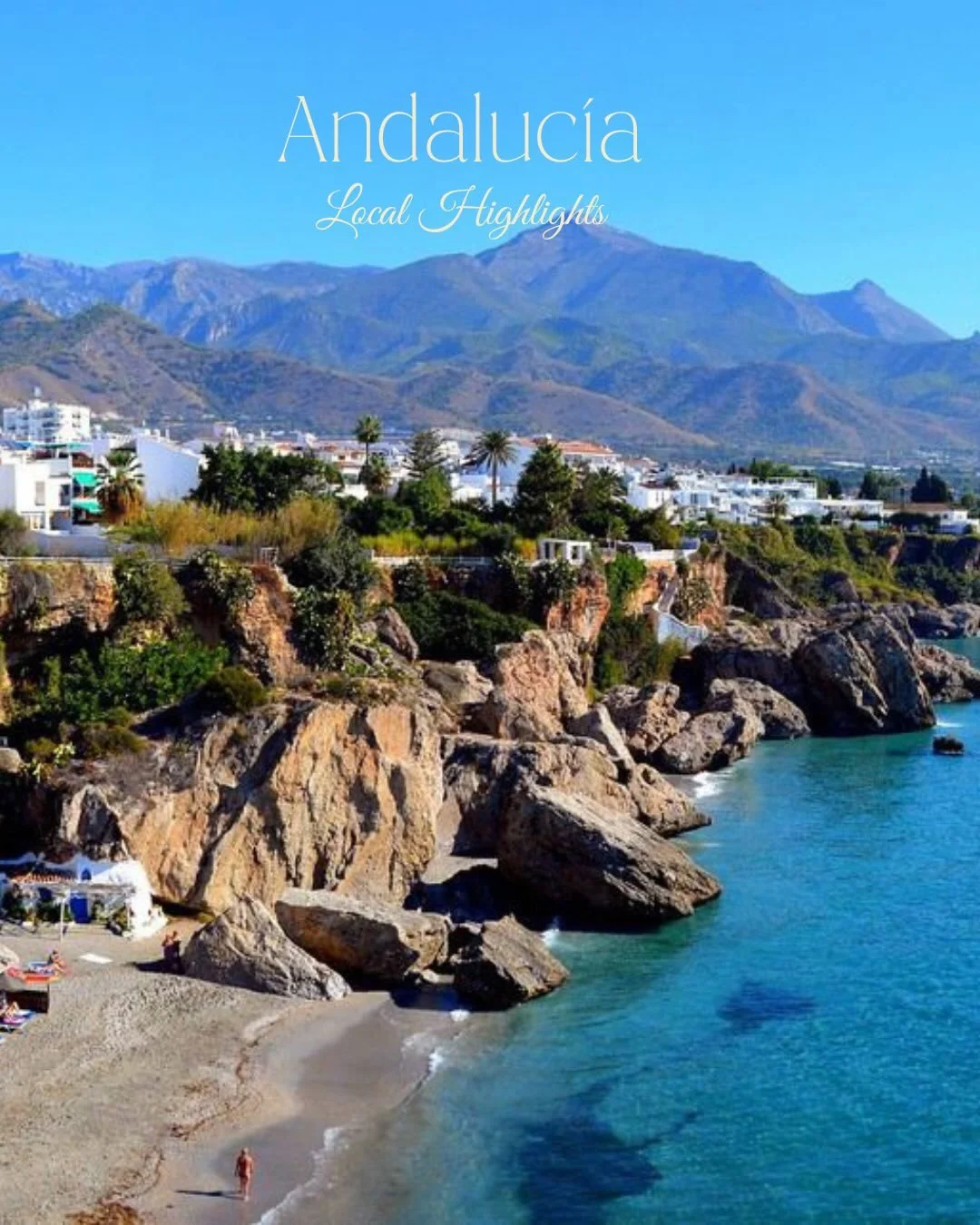 Sun-drenched plazas, flamenco echoing through narrow streets, white villages perched on hills, tapas that turn into full feasts, Moorish palaces glowing at sunset, and the slow, golden rhythm of life you wish you could bottle. Andaluc&iacute;a doesn&