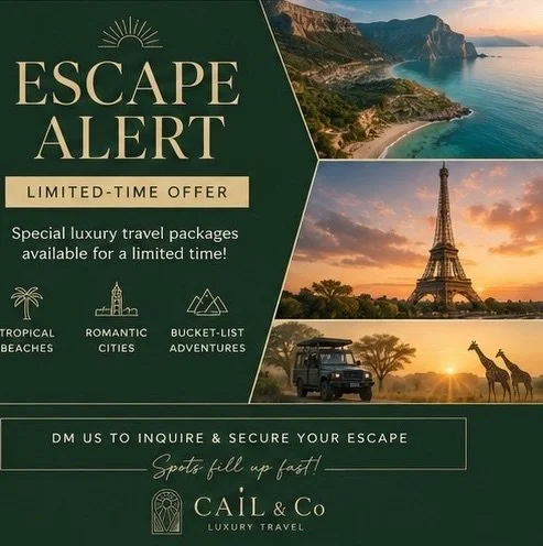 🚨 ESCAPE ALERT 🚨

Some of our travel partners&rsquo; Spring Sale offers are coming to an end soon ⏳✈️

If you&rsquo;ve been thinking about booking that dream getaway, now could be the perfect time to secure exceptional value on luxury holidays arou