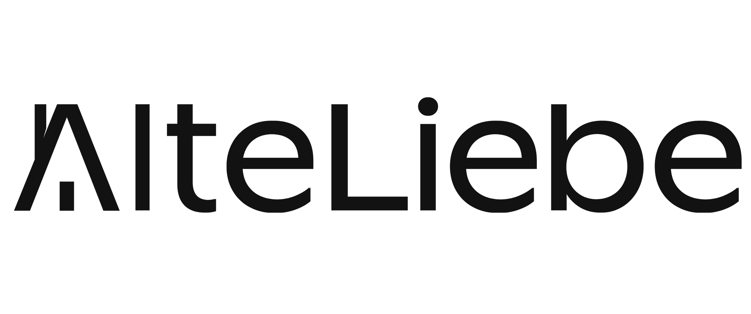 Schwarz-weißes Logo mit dem Text 'AlteLiebe' in unterschiedlichen Schriftgrößen.