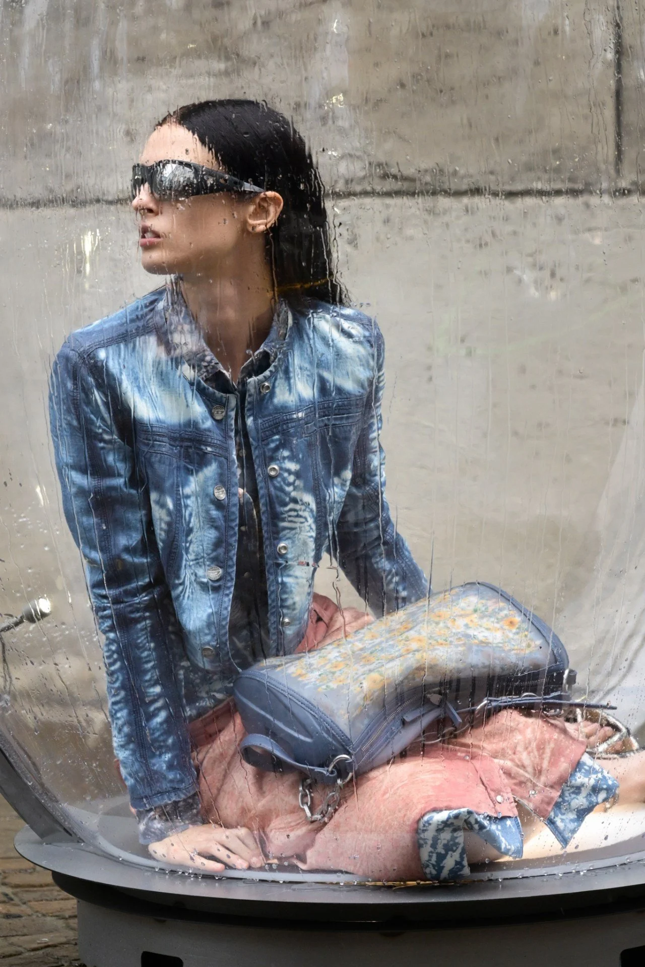 The setup at the Diesel Spring 2026 presentation at Milan Fashion Week. Photo: Giovanni Giannoni.jpg