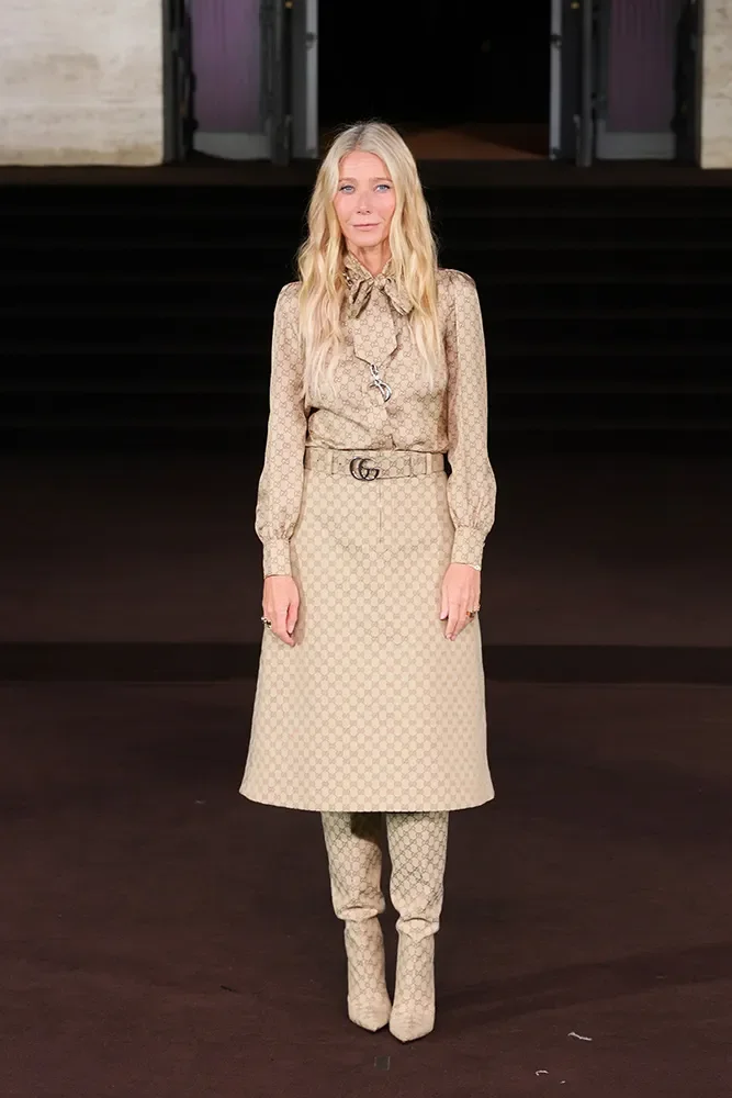 Gwyneth Paltrow attends the Gucci Spring/Summer 2026 red carpet during Milan Fashion Week. Getty Images for Gucci.webp