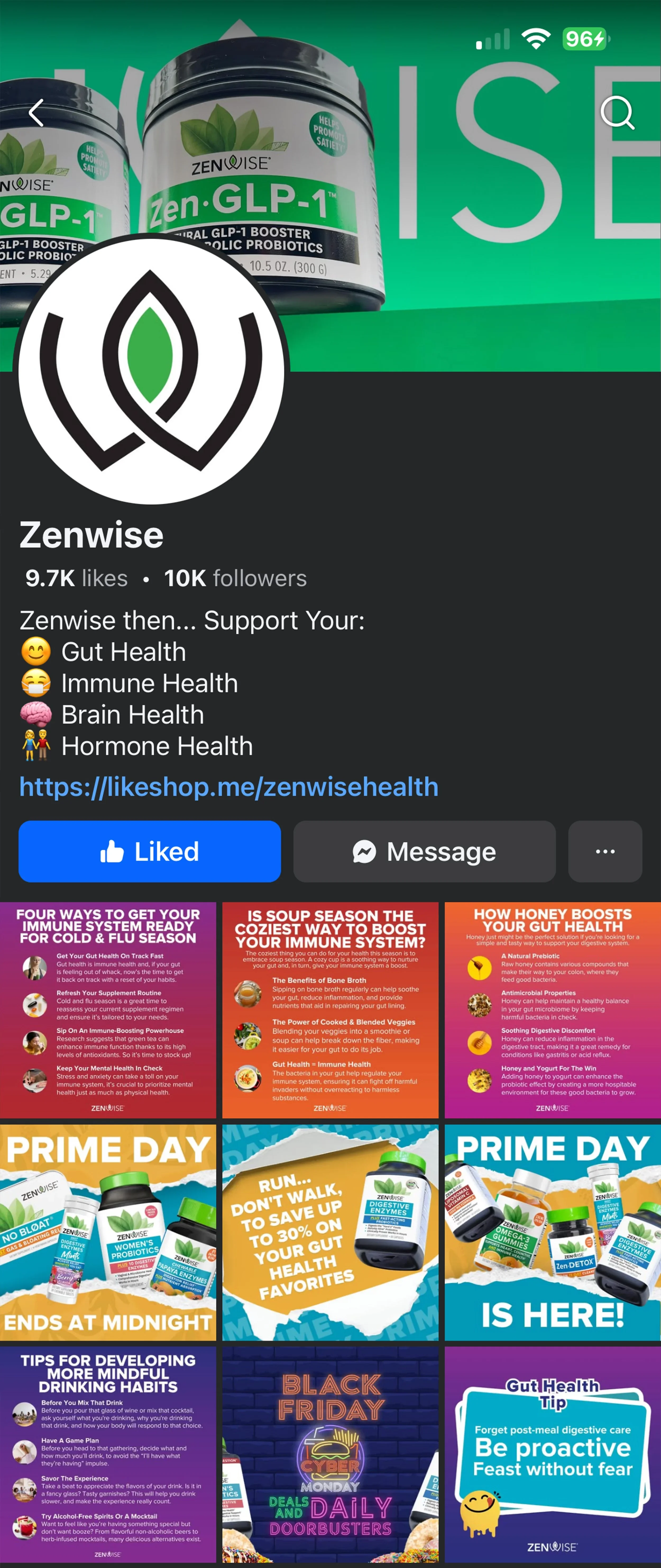 ZENWISE / FACEBOOK