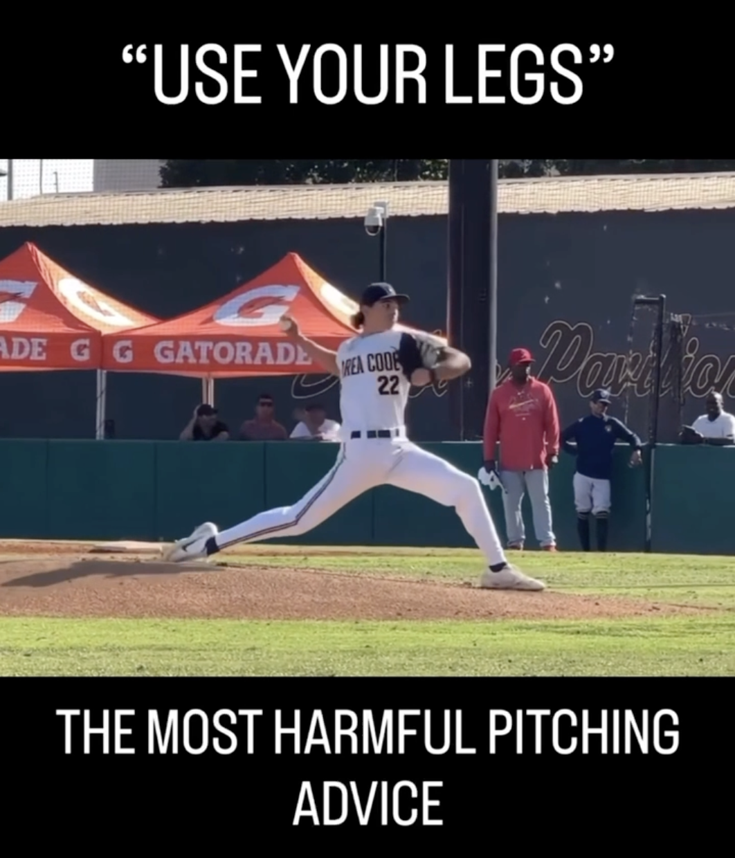 "Use Your Legs" — The Most Harmful Pitching Advice