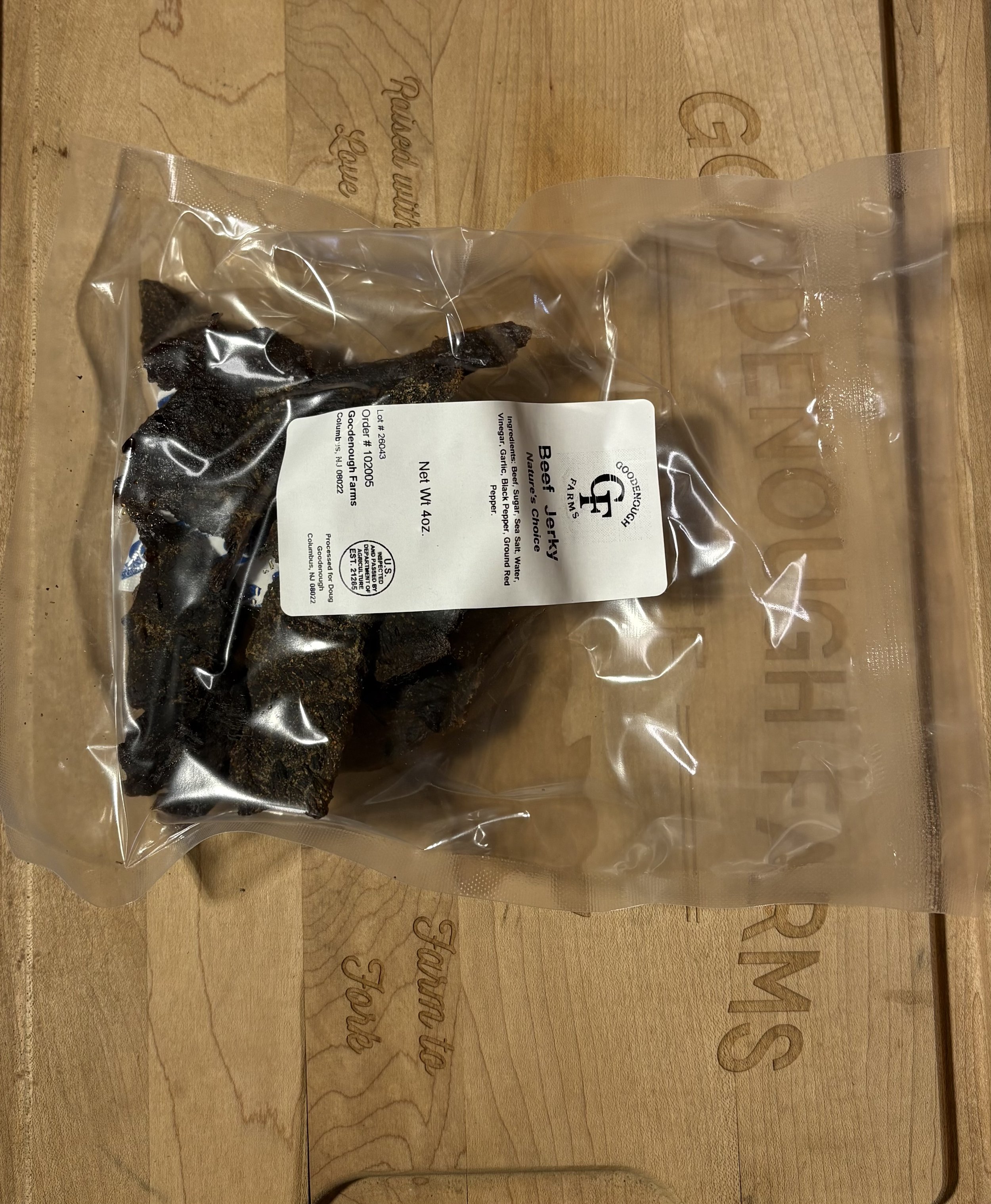 Beef Jerky (Nature's Choice)