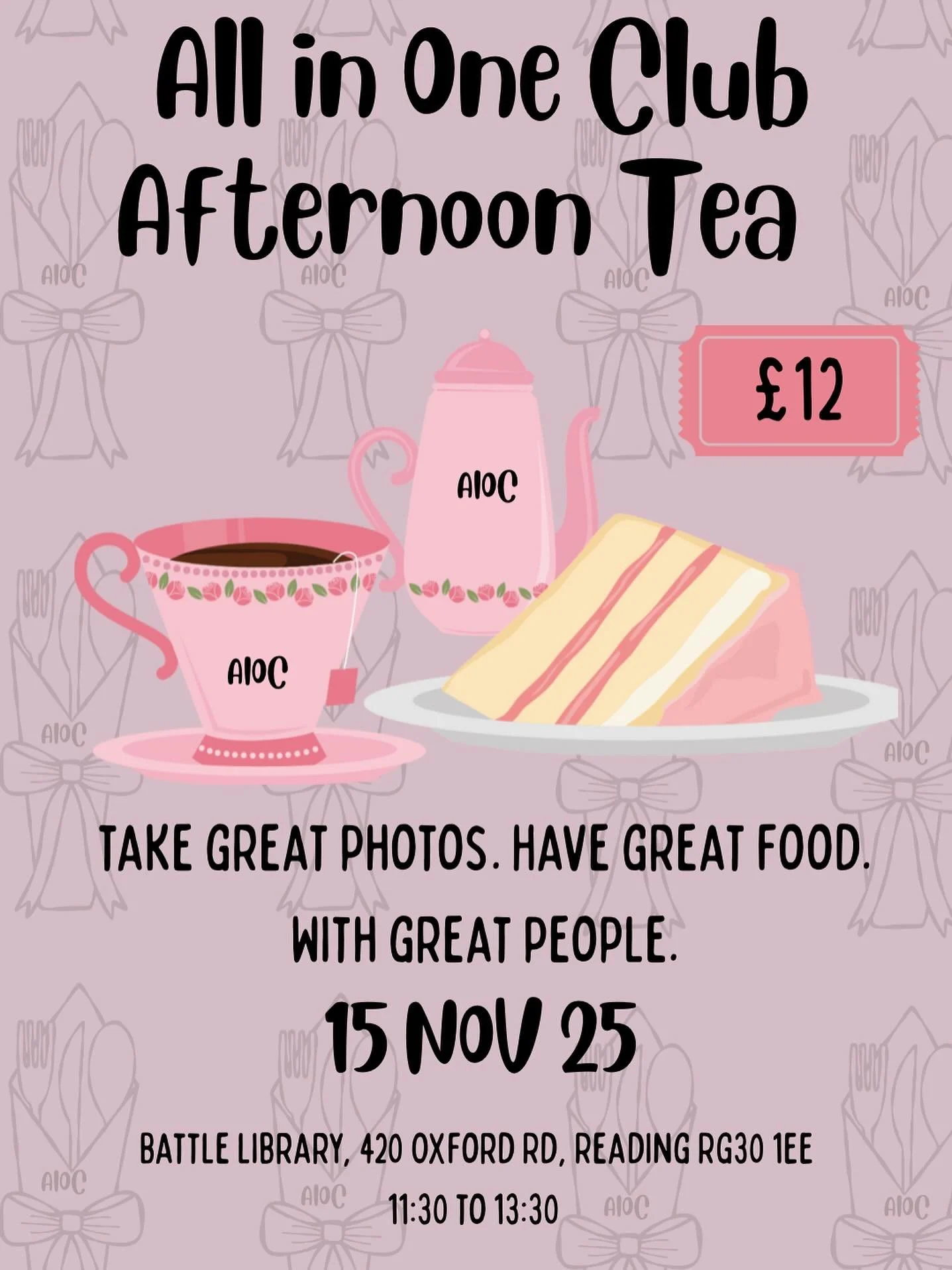 Hope to see you there!! 💗☕️🫖