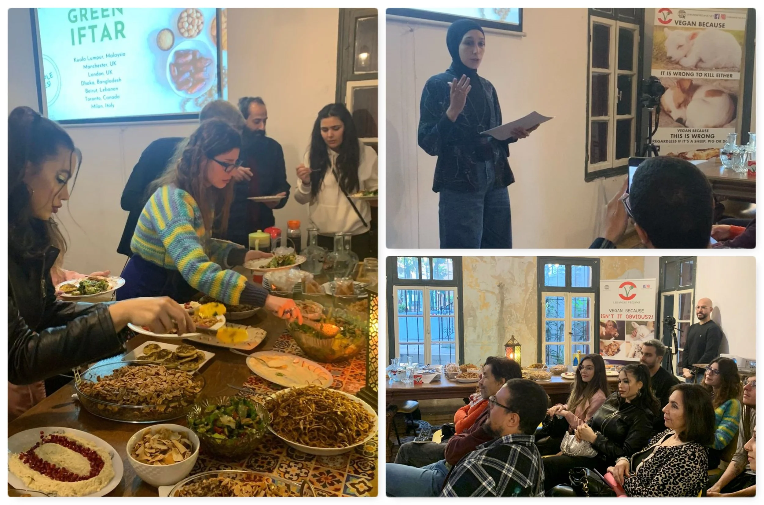 Beirut: The Interfaith Green Iftar Is Hosted By Lebanese Vegans Social Hub