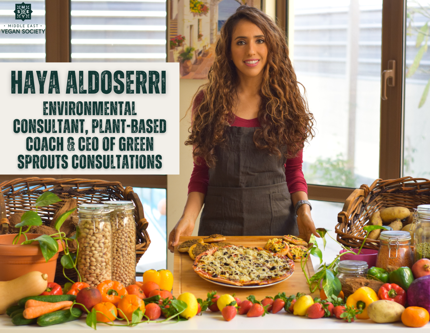 Interview with Haya Aldoserri, An environmental consultant and plant-based coach