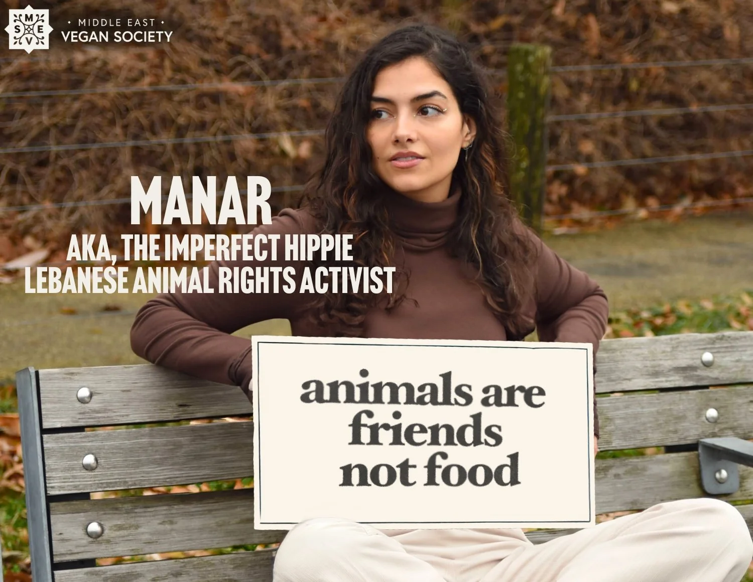 Interview with Manar, AKA The Imperfect Hippie, A Lebanese Animal RIghts Activist