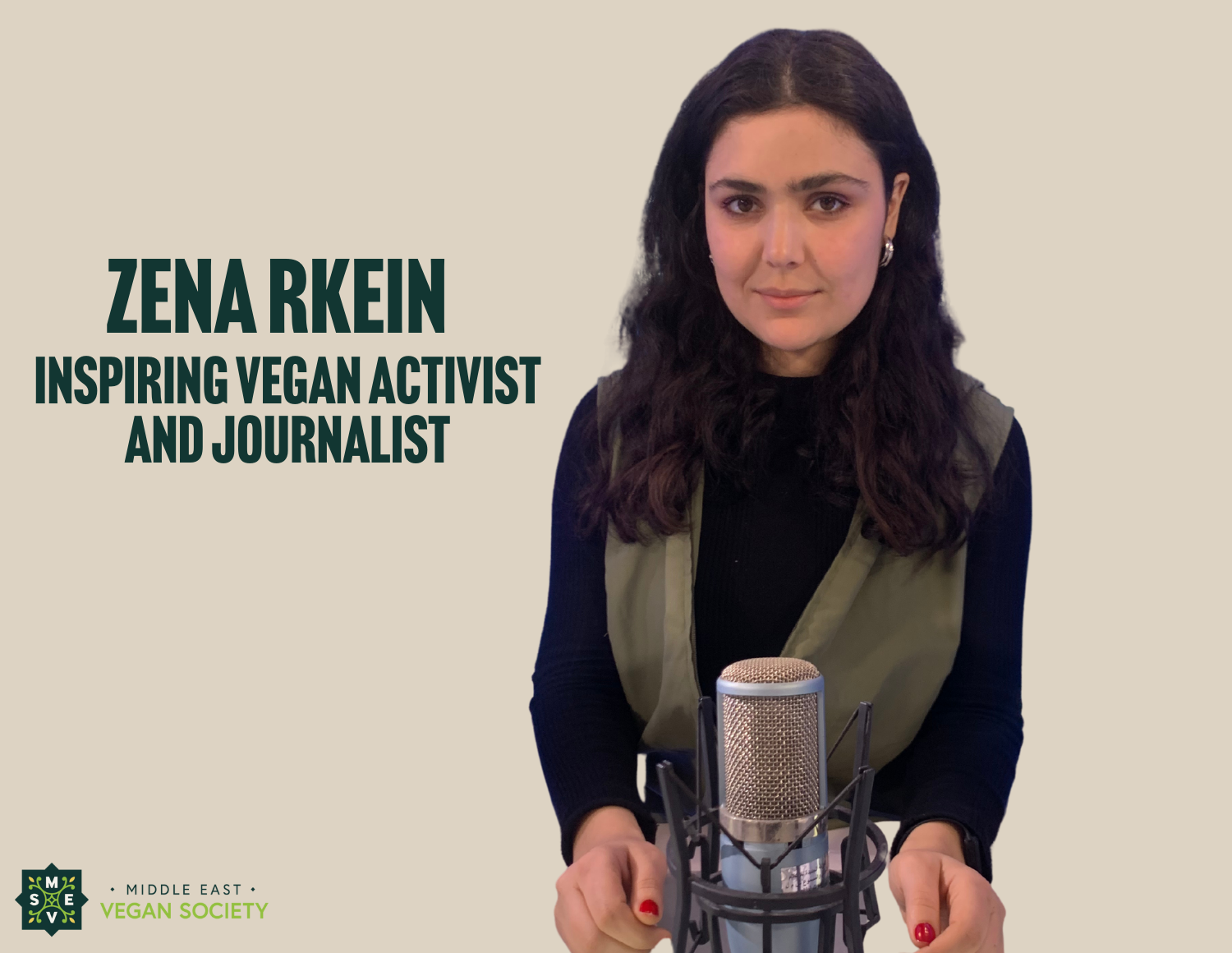 Interview with Zena Rkein, an inspiring Vegan Activist and Journalist