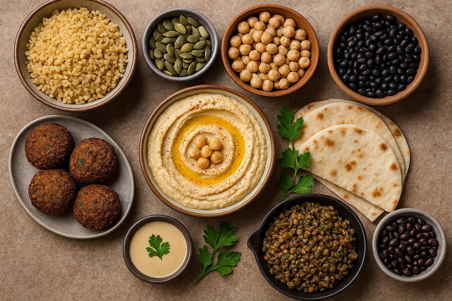 Plant-Powered Protein: Top Vegan Sources in Middle Eastern Cuisine