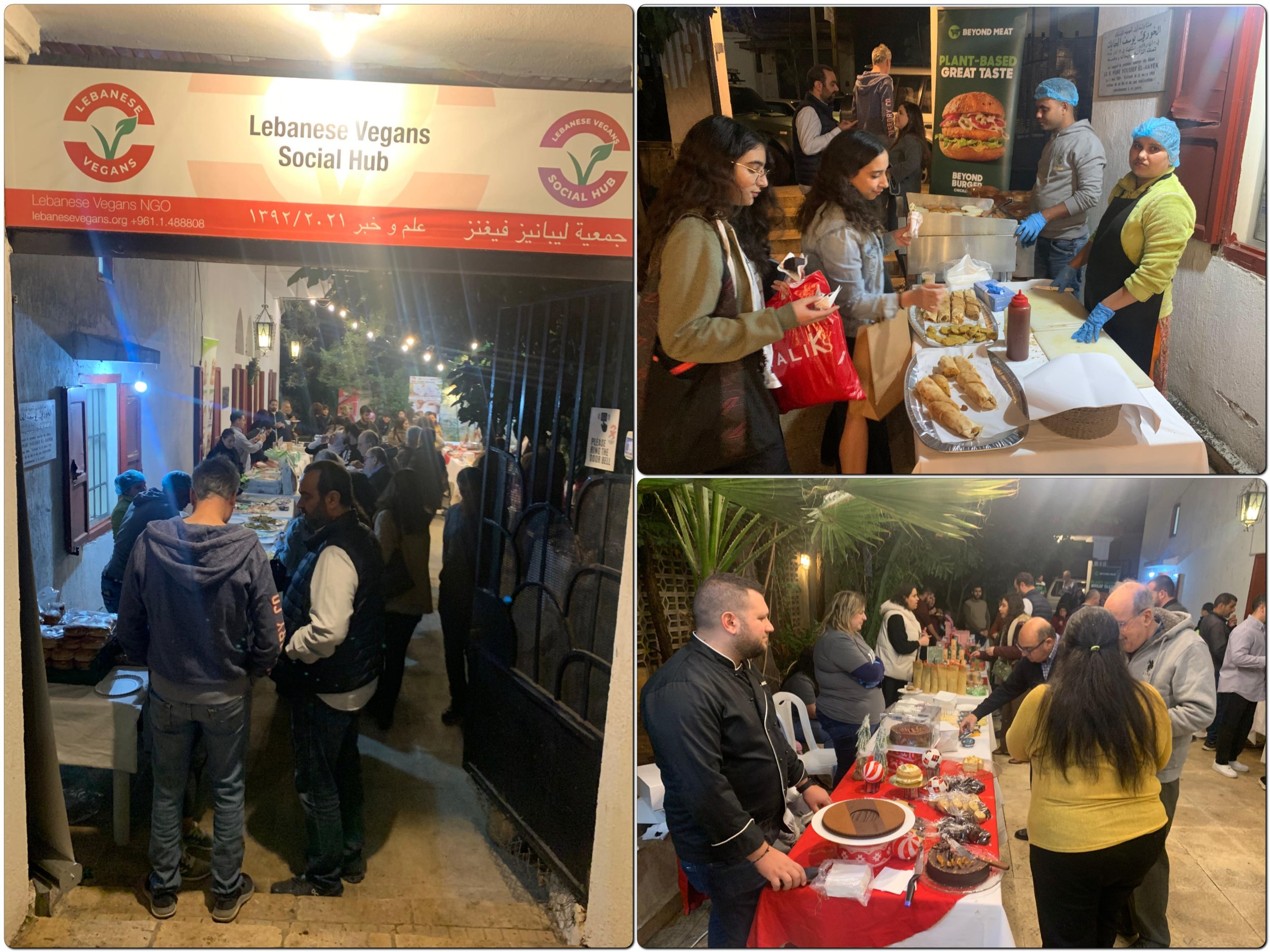 Spreading Compassion: Lebanese Vegans and Middle East Vegan Society’s Christmas Market with Complimentary Vegan Treats