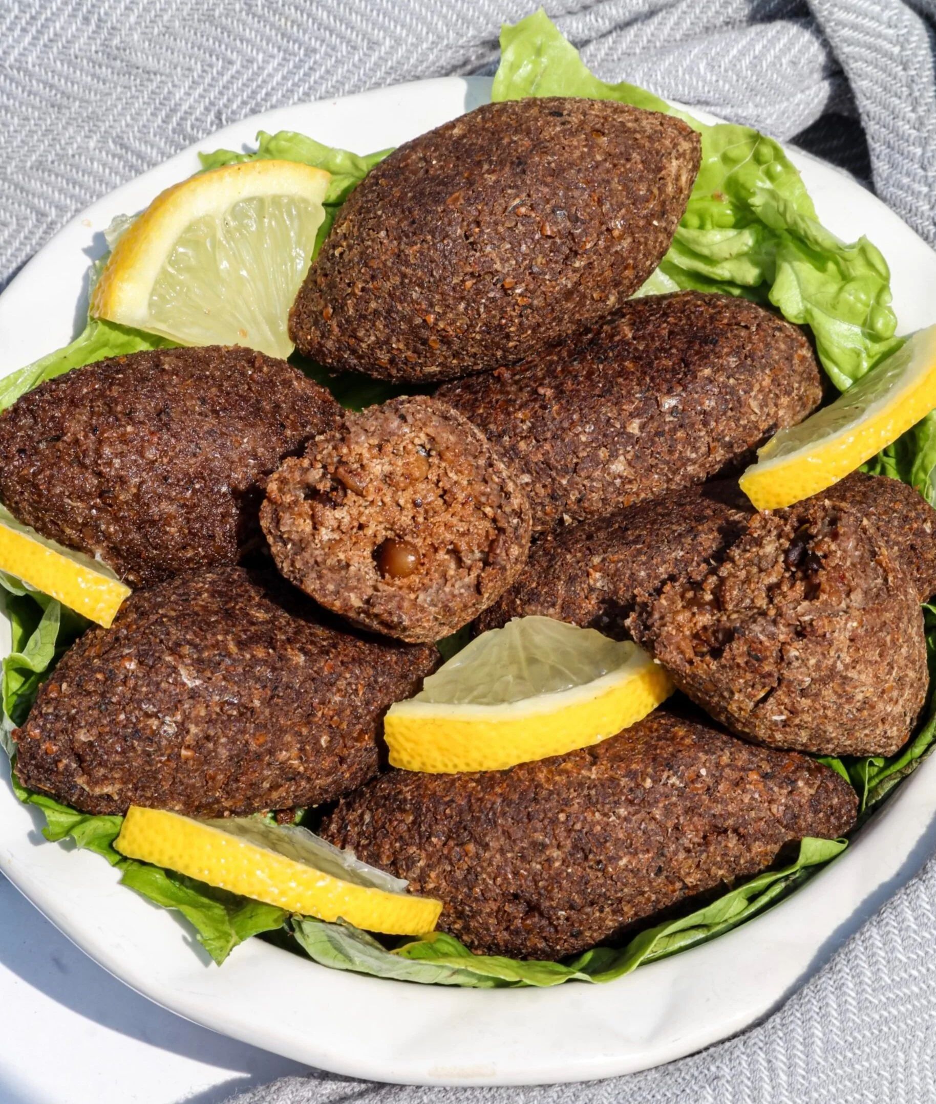 Vegan Kibbeh (The Lebanese Stuffed "Meatballs")