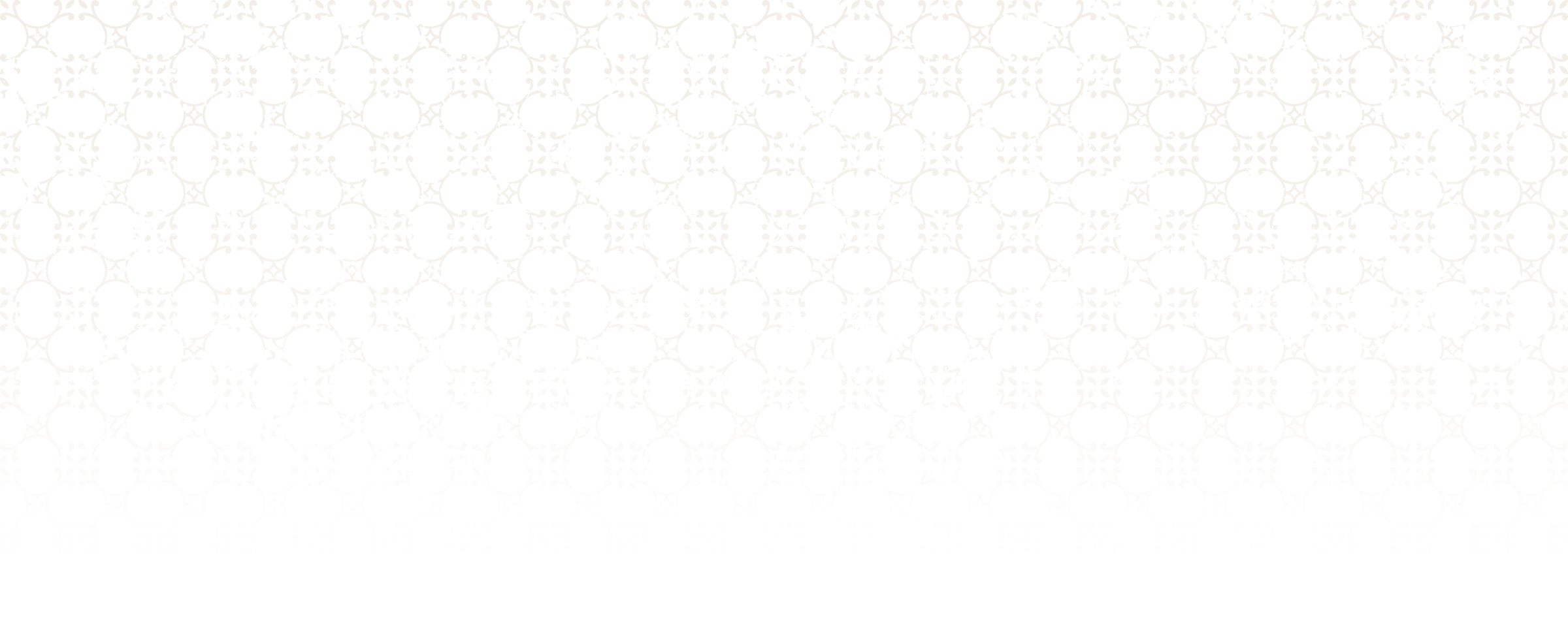 Black and white geometric pattern with intricate circular and floral designs.