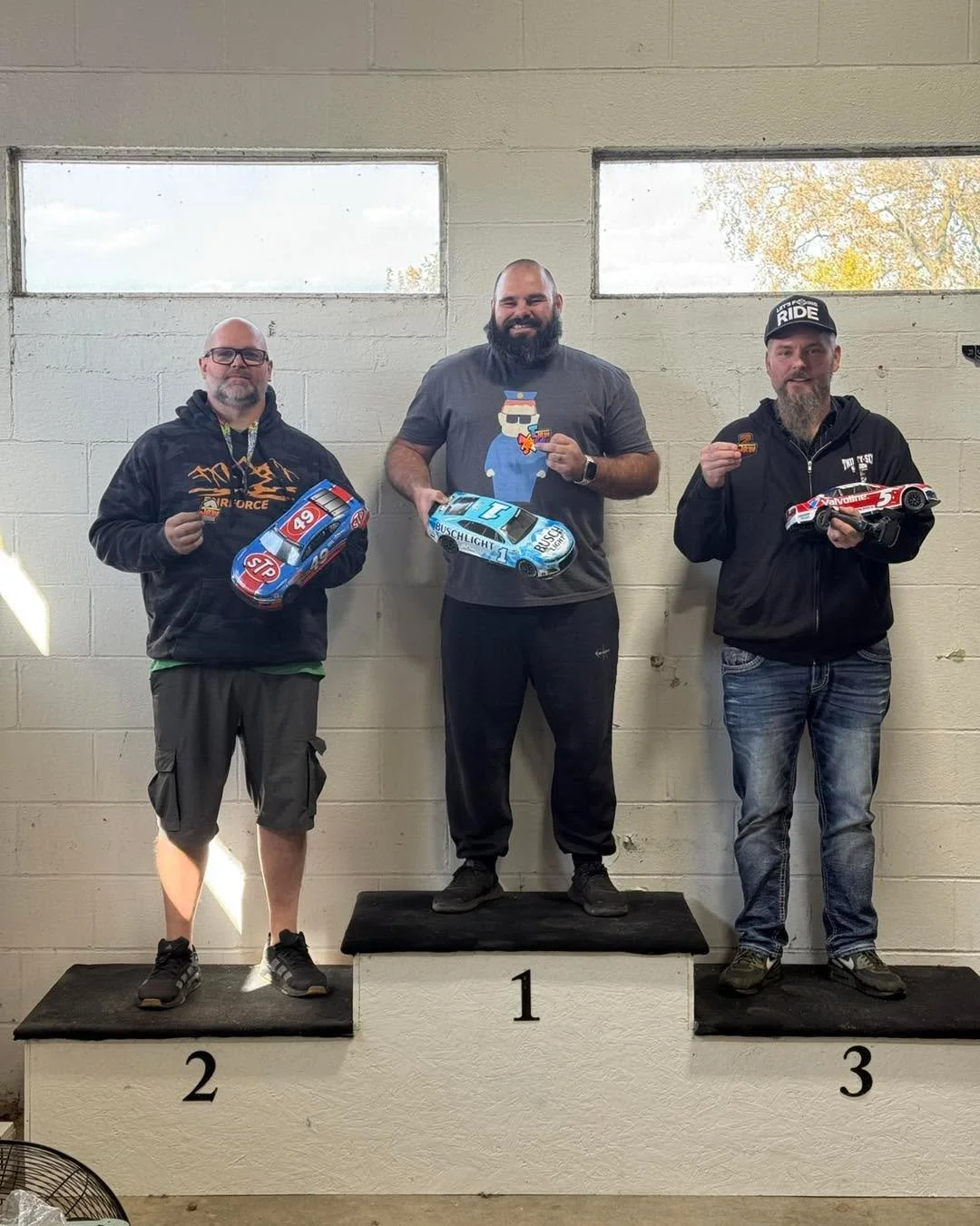 Great day of Oval Racing here at Jammer&rsquo;s:
NASCAR: 
1) Josh Hausman 
2) Johnny Mazurkiewicz
3) Don Haverly 

Street Stock:
1) David Sutton
2) RJ Killian
3) Chad Gillum 

USAC
1) David Sutton
2) Johnny Mazurkiewicz
3) Harper jumping in to fill o
