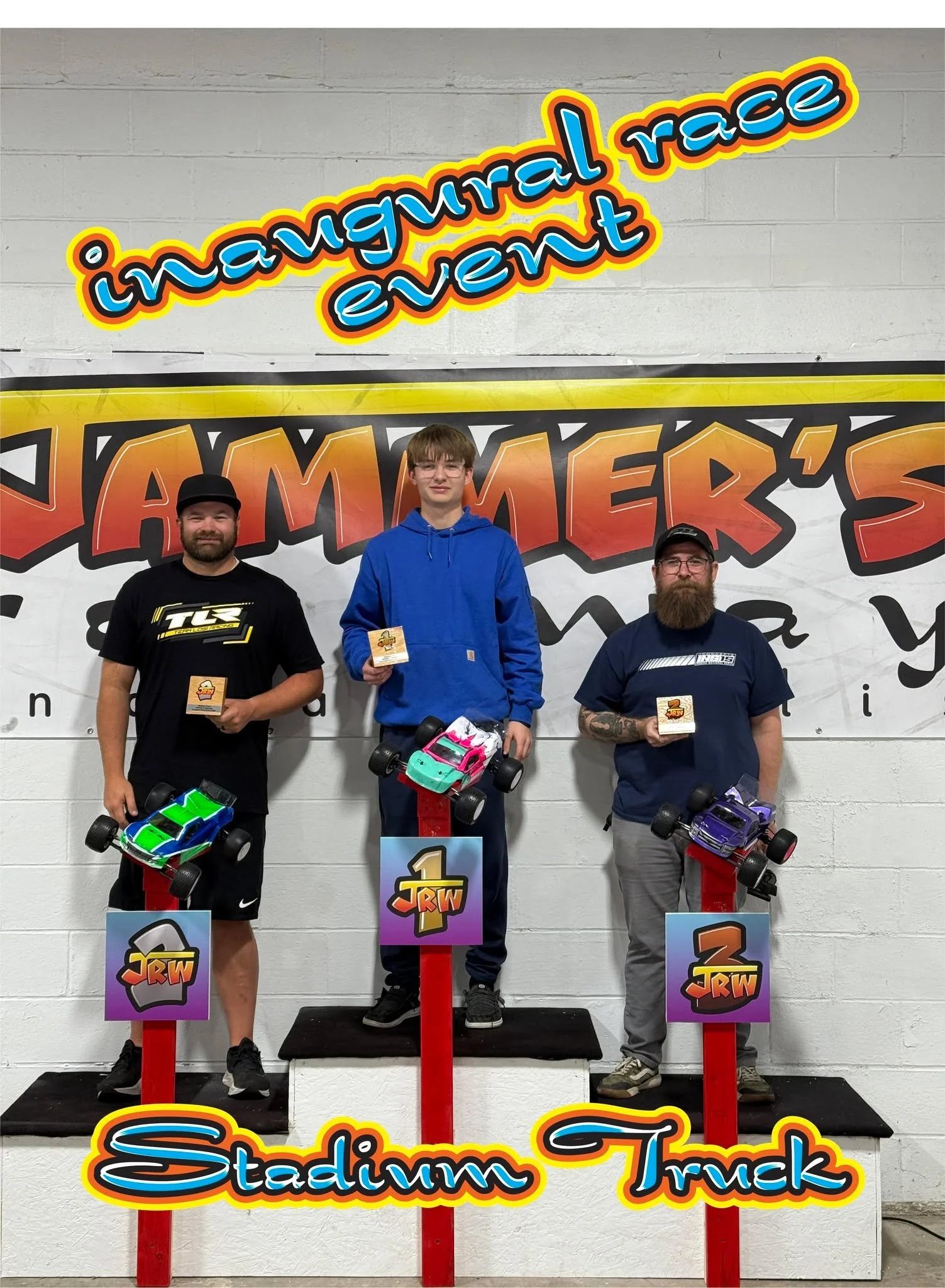 Stadium Truck
1st  TUCKER MITCHEL
2nd  JUSTIN CAREY
3rd  CHAD MISHLER