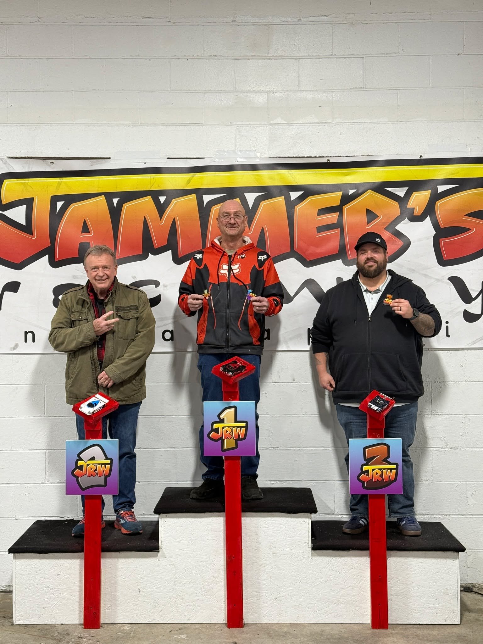 Thank you so much to all those that came out last night! It was our biggest night so far for our new Mini-Z program. Your eyes do NOT deceive you... The Bald Guy SWEPT the podiums last night! Scroll to the bottom for a little note from me (Rob).

Box