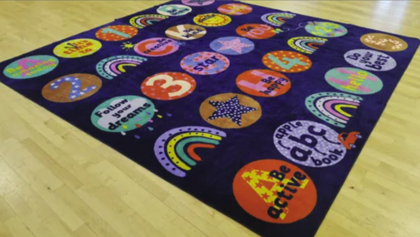 Two Positivity &amp; Well-being Classroom Mats - £700.00