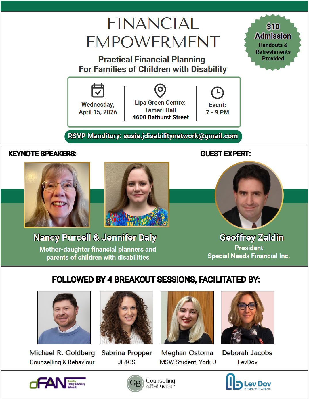 FINANCIAL EMPOWERMENT: Financial Planning for Families of Children with Disability