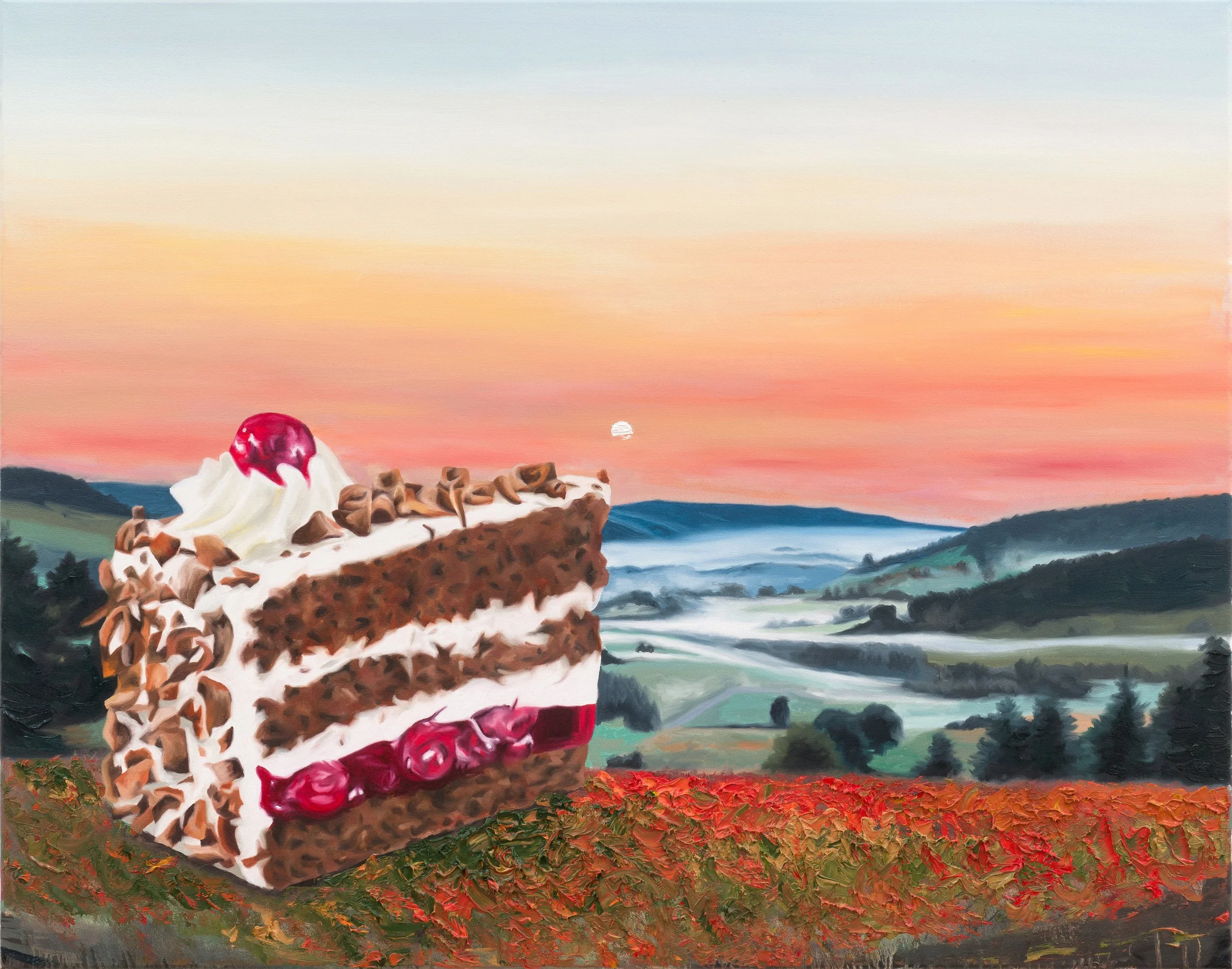 Einsame Torte