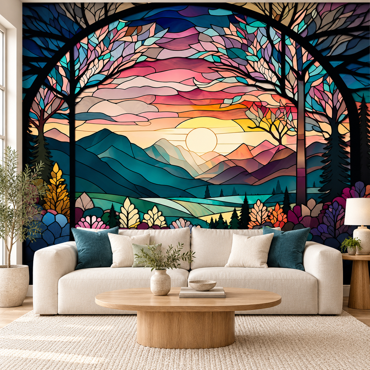 Sunset mural living room.png