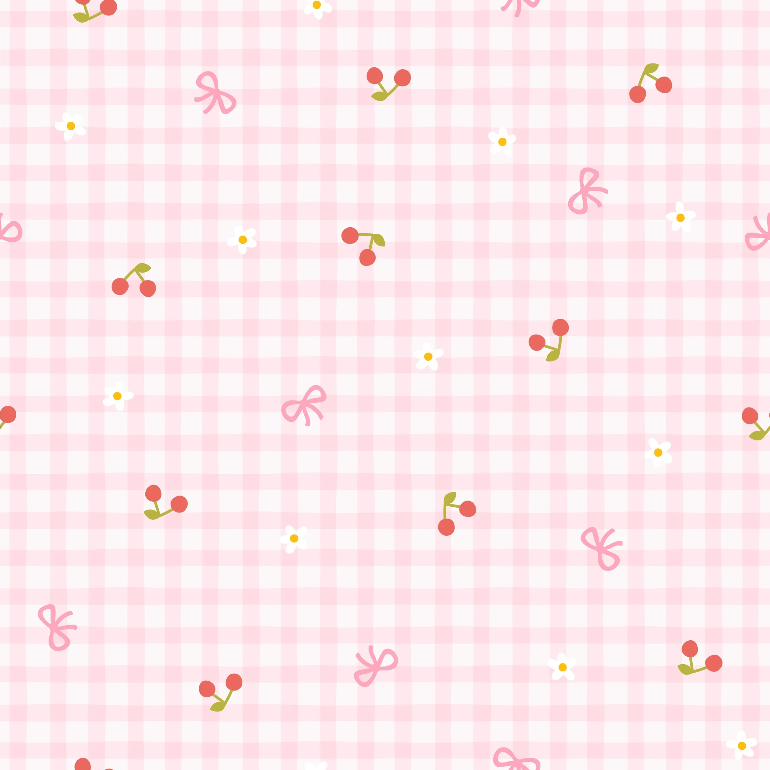 Pink Checkered