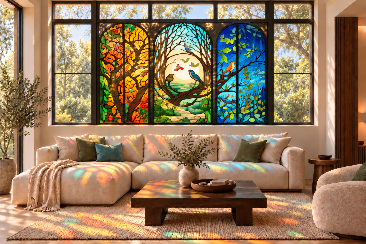 Sunlit smoked-glass stained window.png