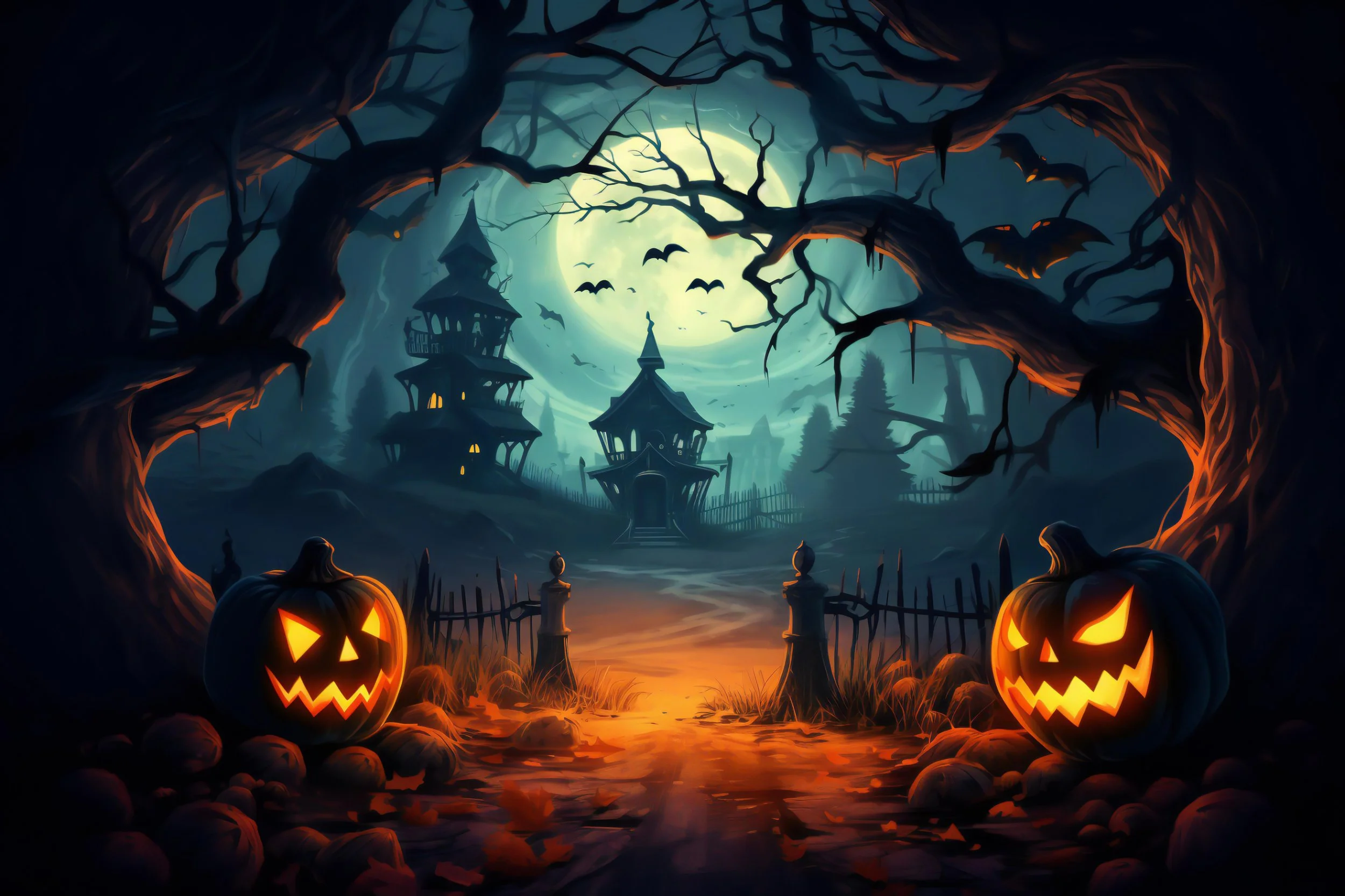 Spooky Halloween Night