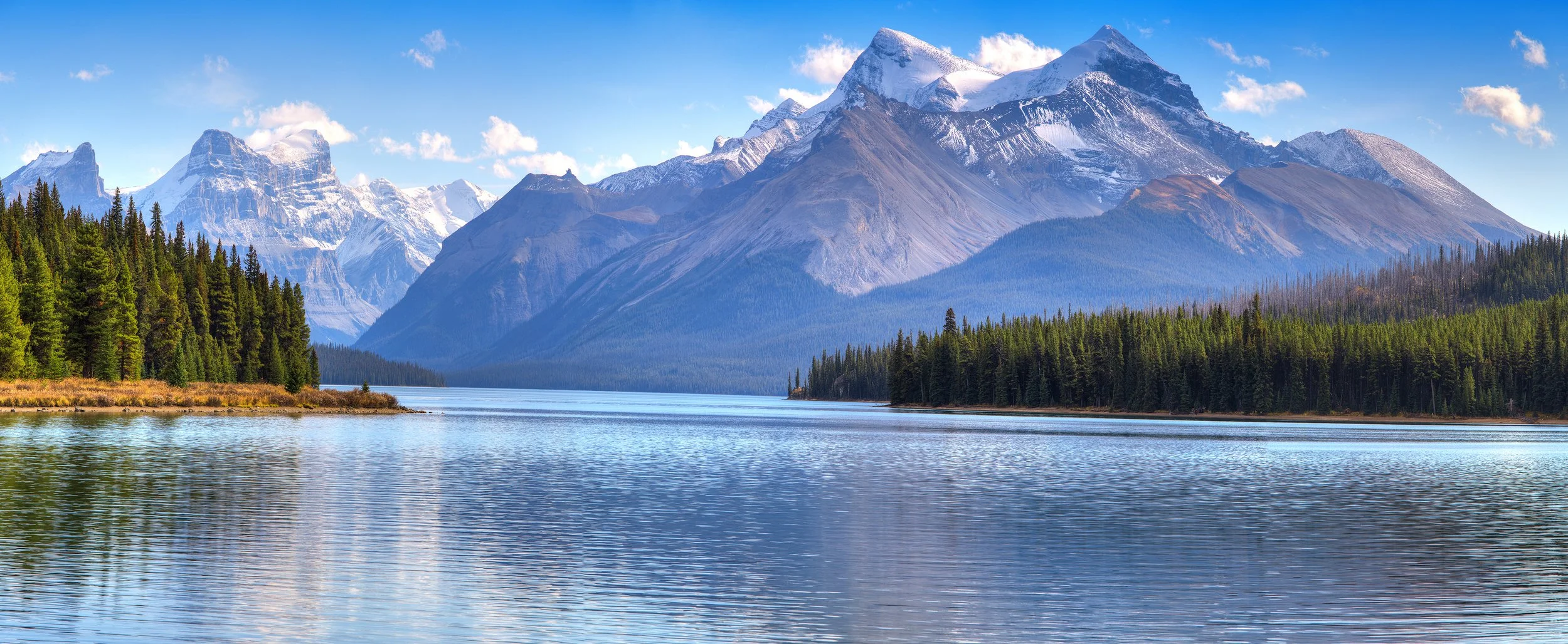 Mountain and Lake