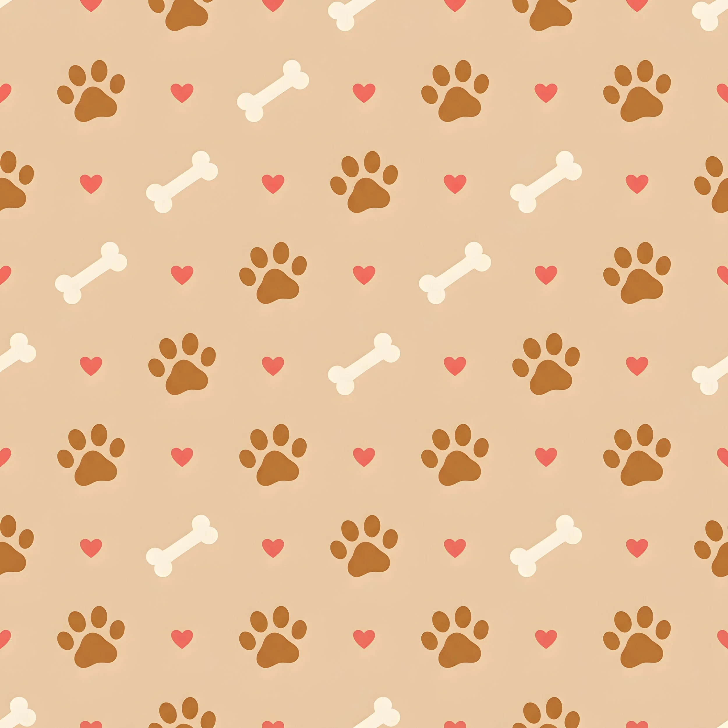 Dog Foot Print Design