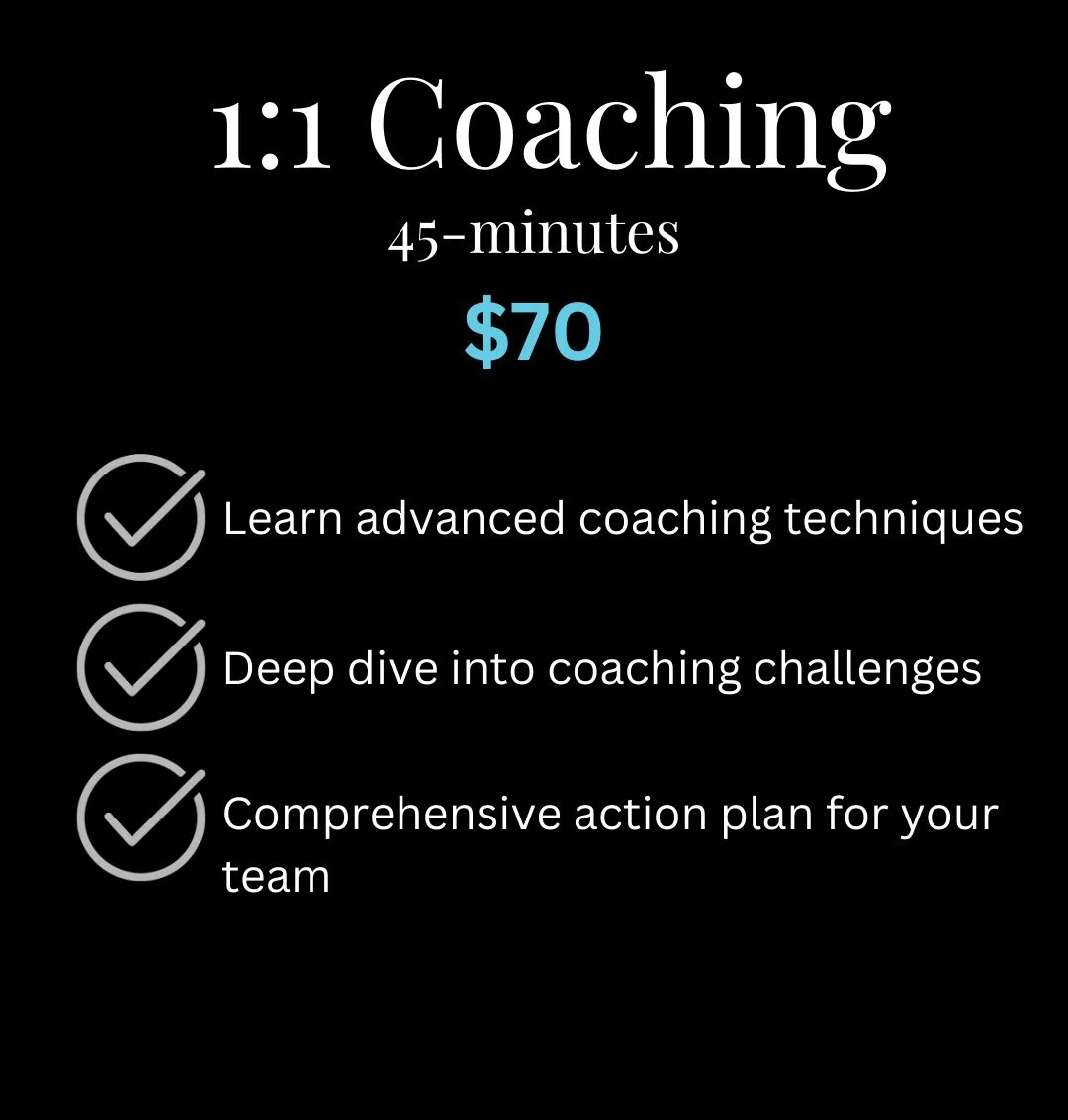 Learn how to coach athletes. Learn how to coach sports.