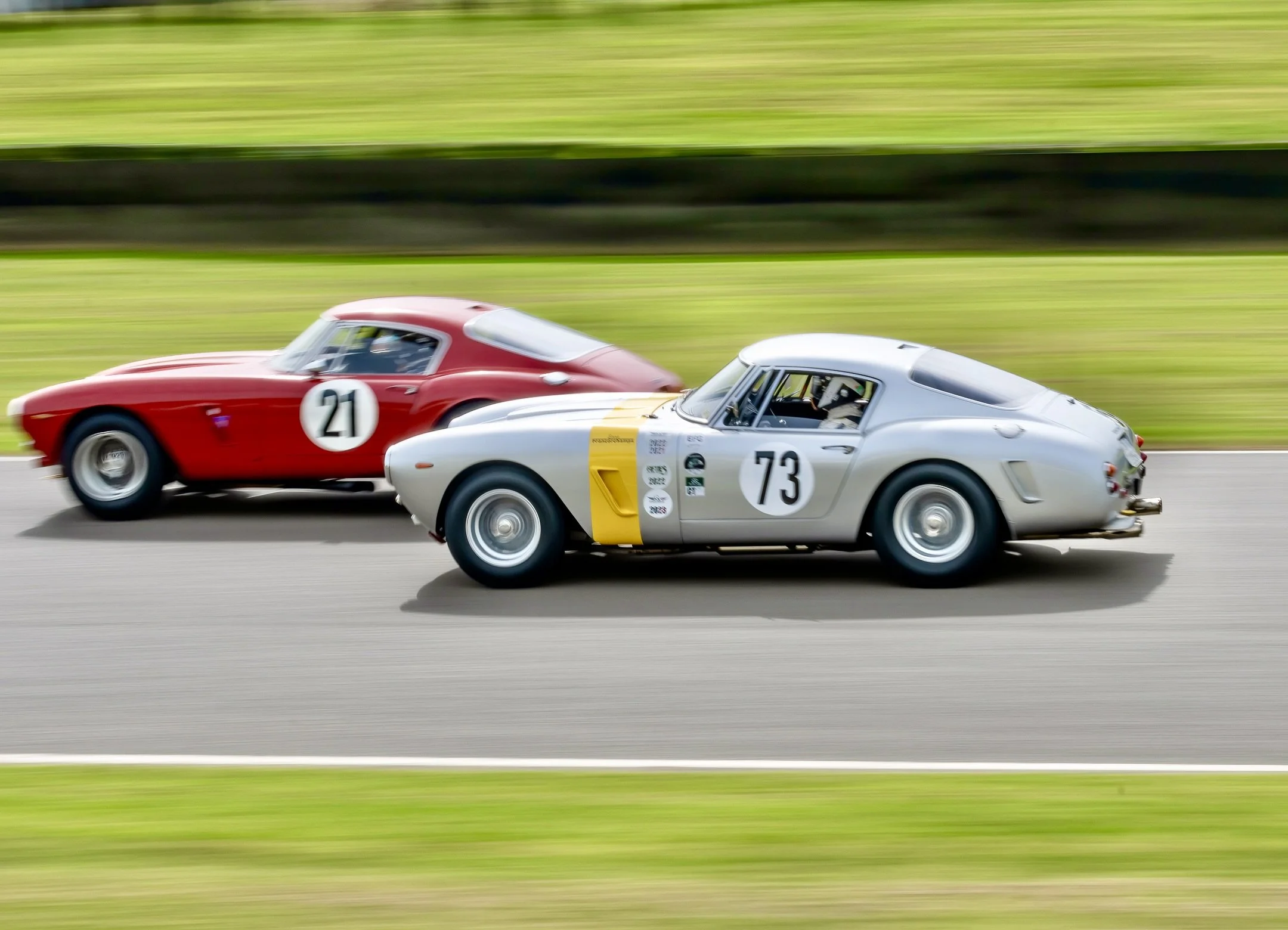 Two Ferrari 250 GT SWBs