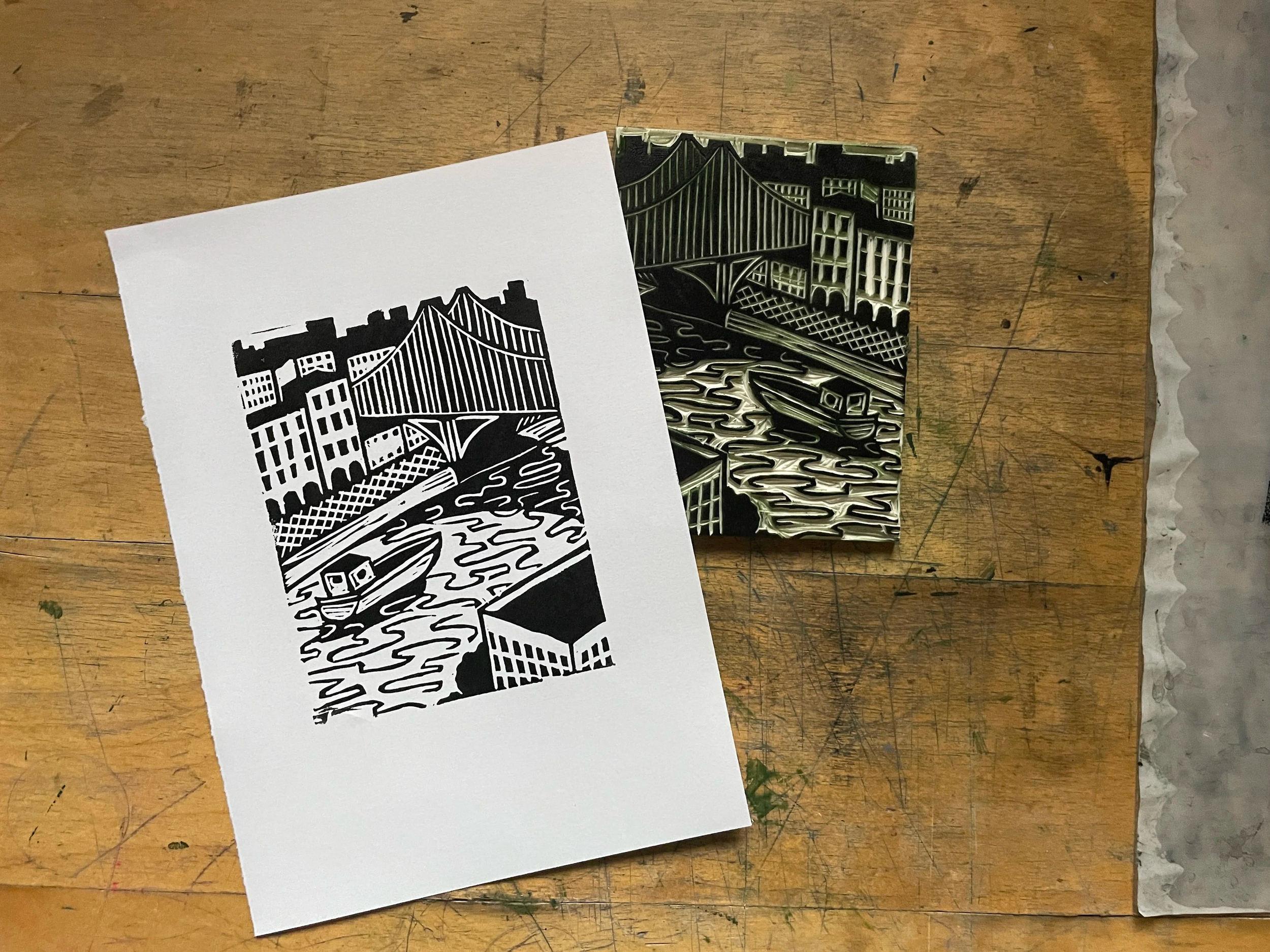 Riverside Print