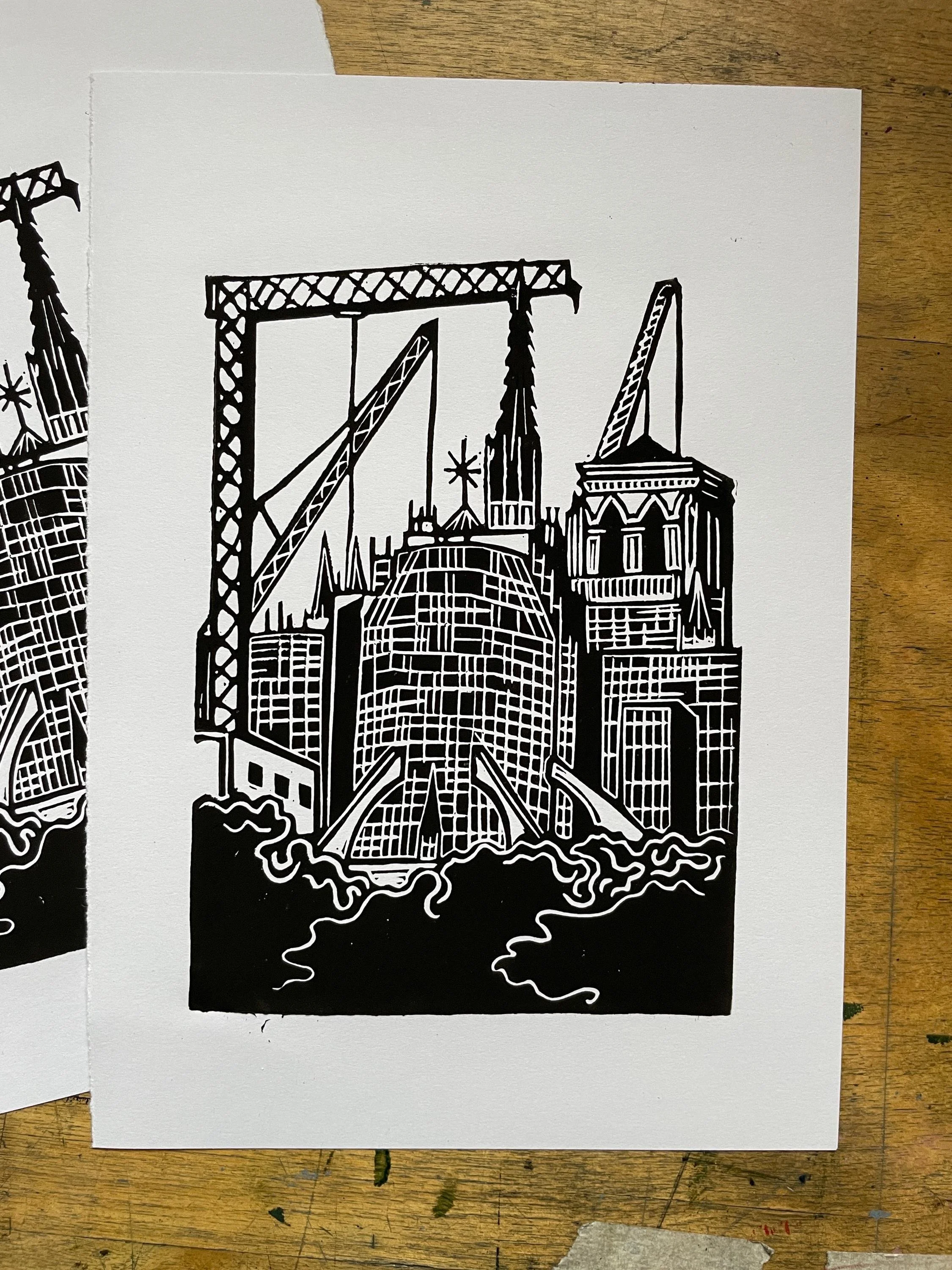 Notre Dame Scaffolding