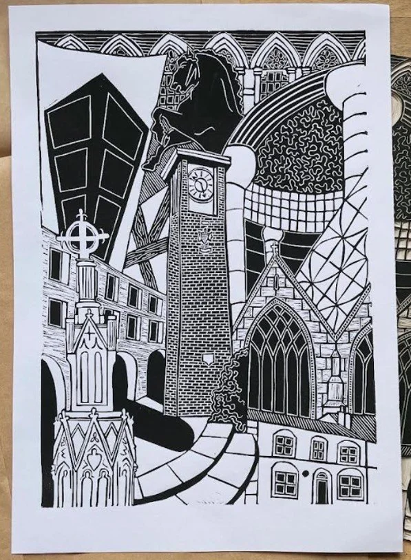 The Chance Encounter of a Horse and Clocktower