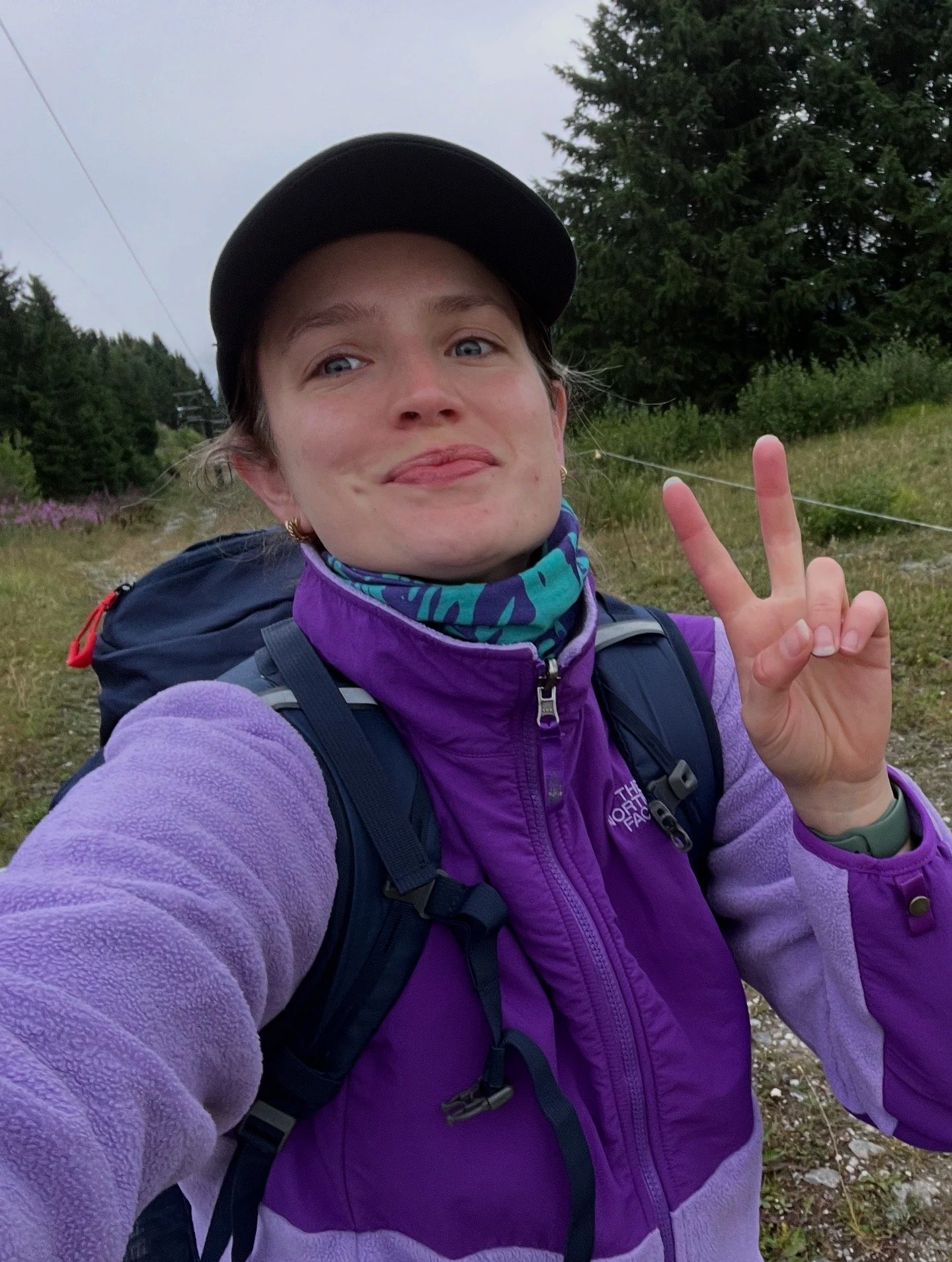 Solo camping adventure