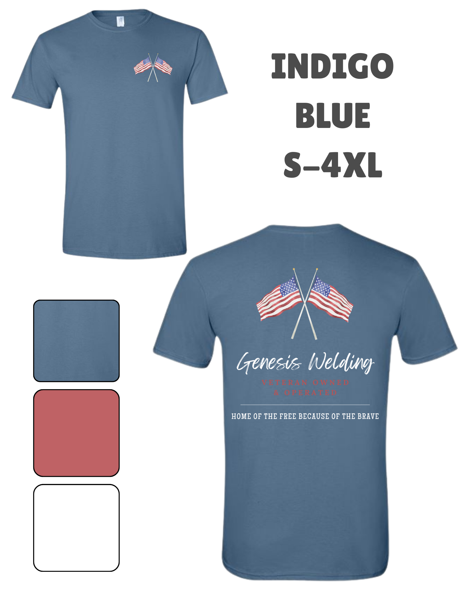 Home of the Free Genesis T-Shirt