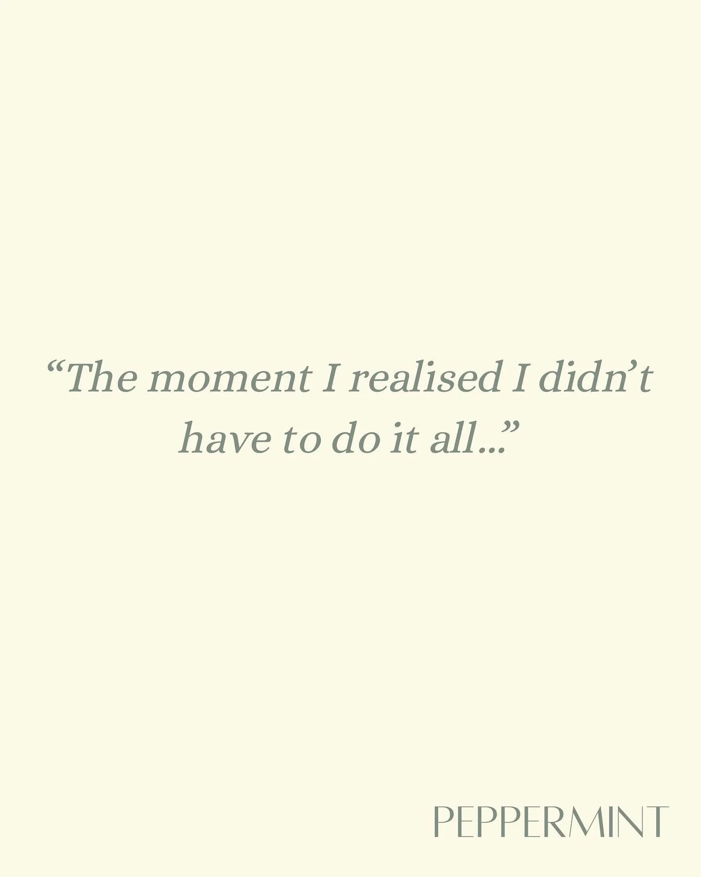 I hear this from clients all the time &mdash; the moment they decide to delegate, everything changes.

When they finally decide to hand over their to-do list, inbox, or travel planning &mdash; there&rsquo;s a moment of instant relief.
A realisation t