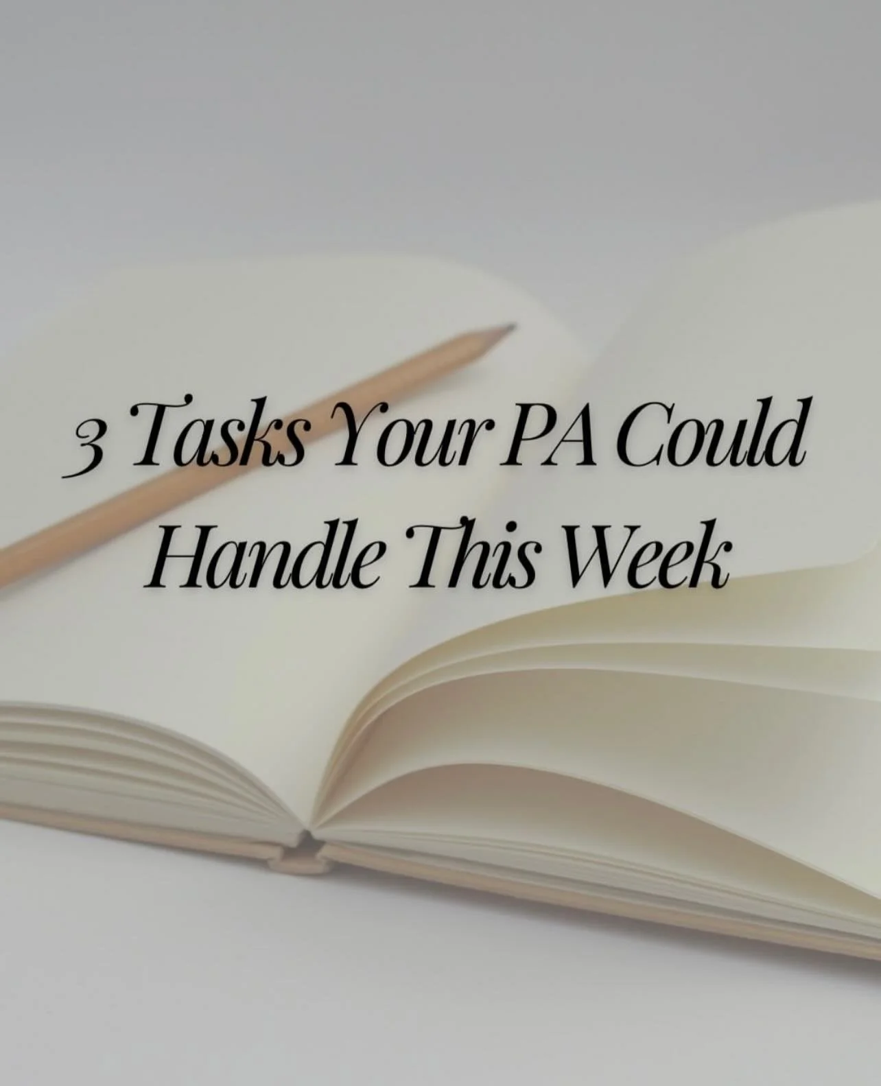 Feeling stretched this week? Here are 3 tasks your PA could take off your hands immediately &mdash; saving you hours and reducing a huge amount of mental load.

1️⃣ Inbox management
Responding, filtering, organising and prioritising so you don&rsquo;