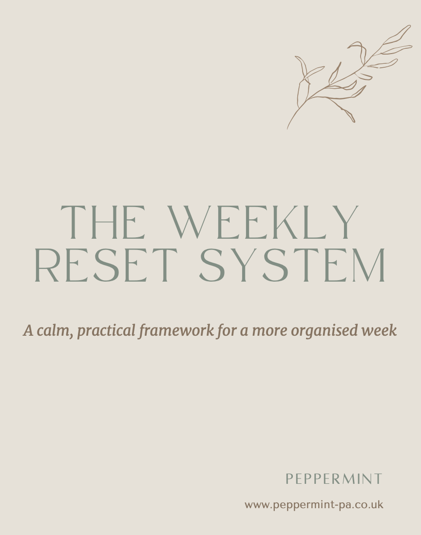 The Weekly Reset System