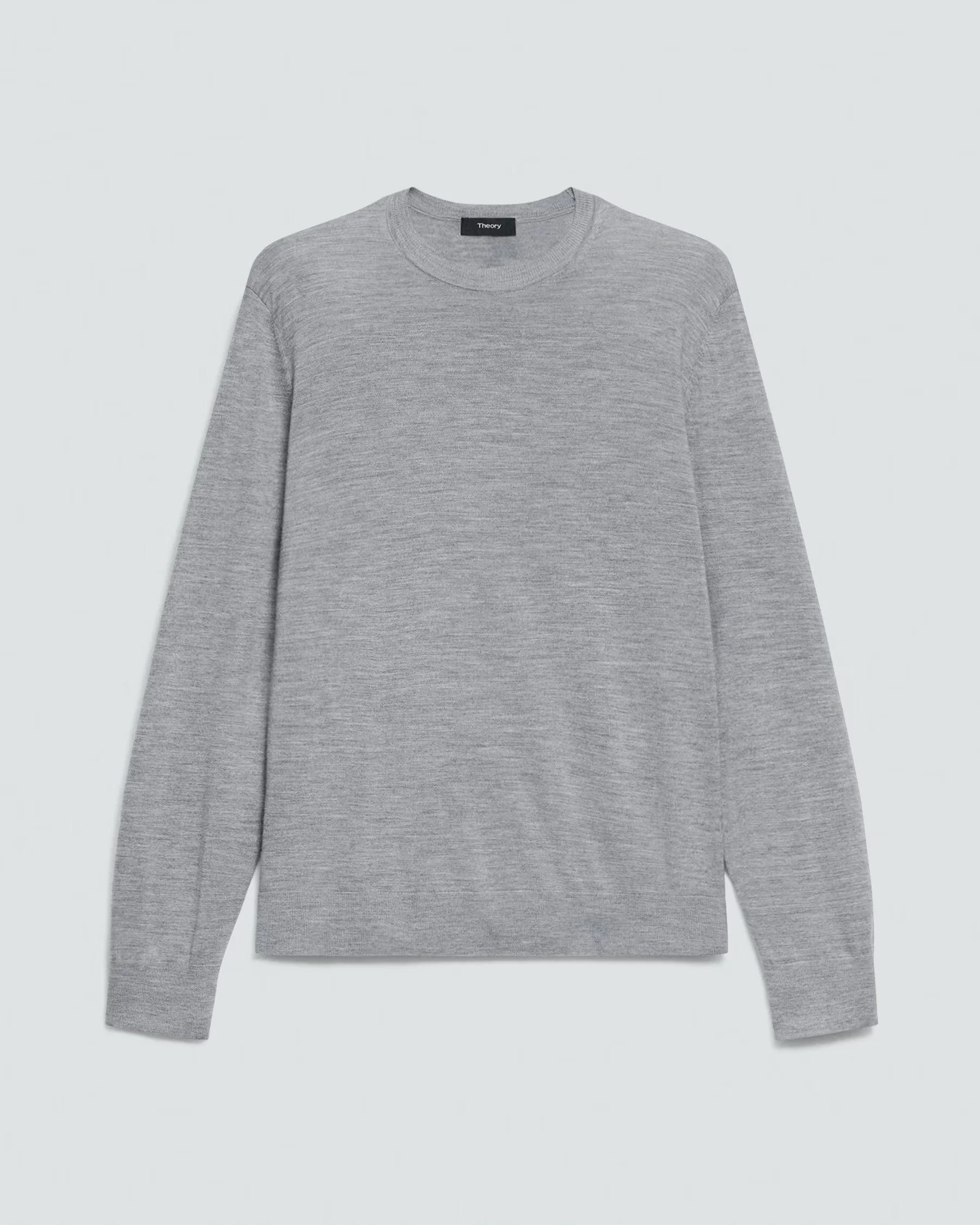 Theory Regal Sweater Cool Heather Grey.jpg