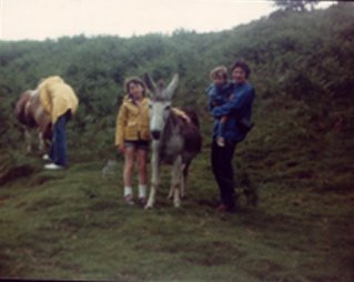 Mum, Charlotte, me & a donkey!.jpg