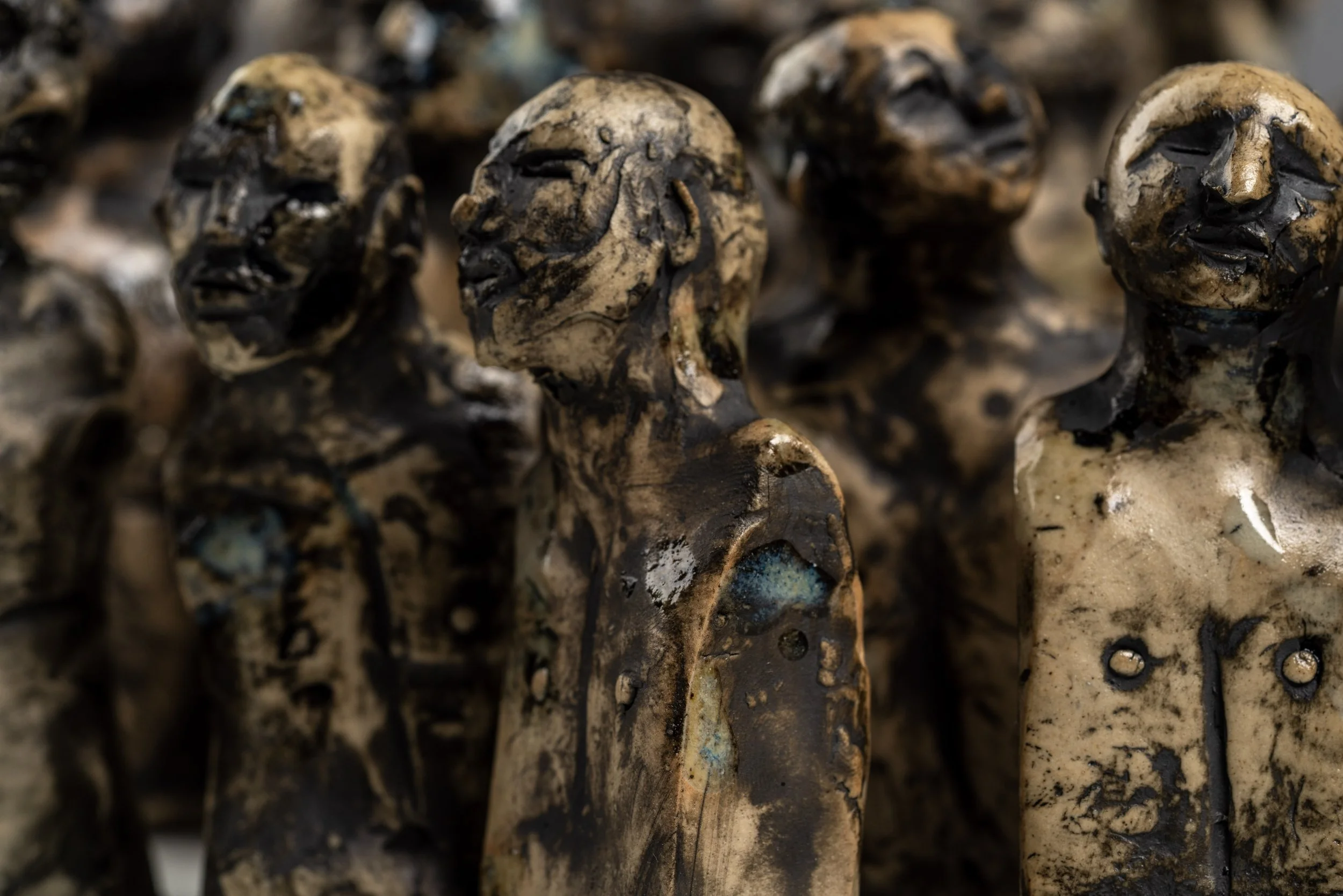 Little Princes 
2026 
Wood fired, stoneware
Image: Liam Bray