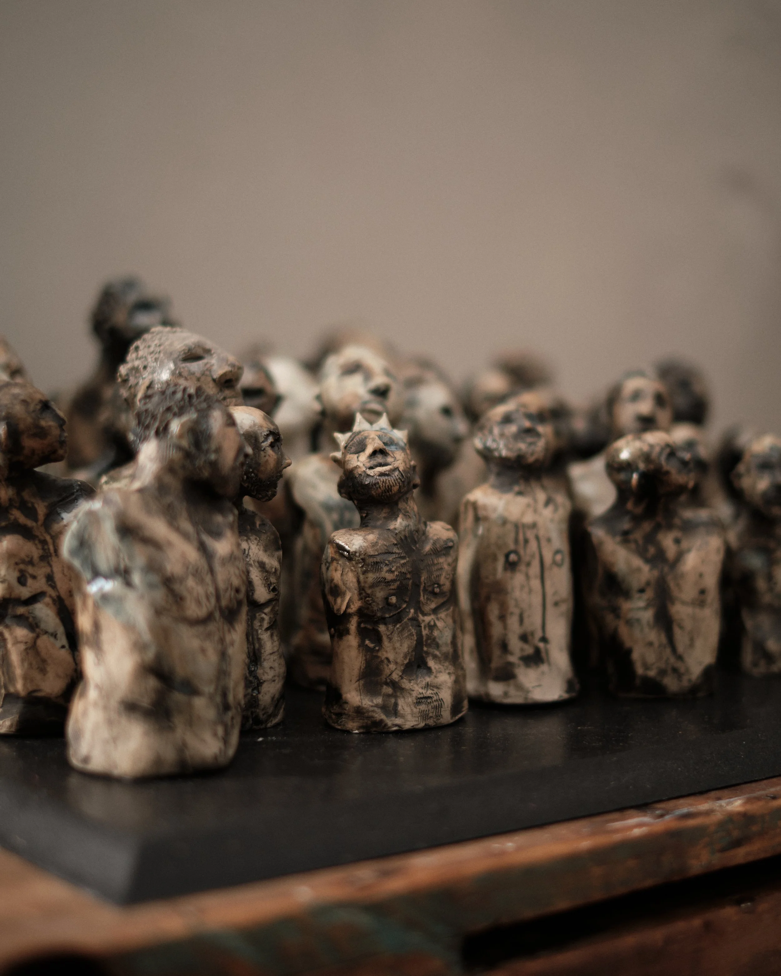 Little Princes 
2026 
Wood fired, stoneware
Image: Liam Bray