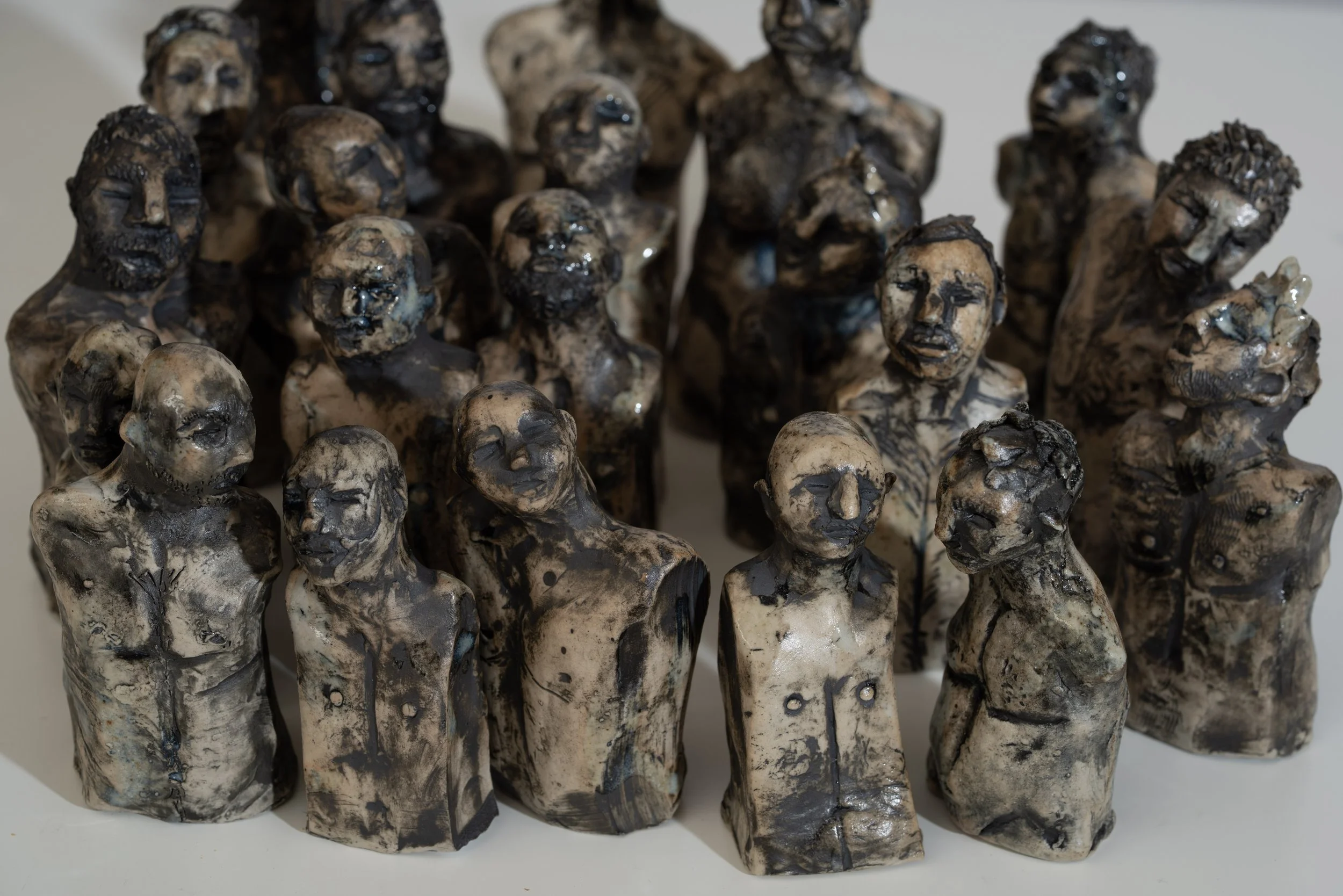 Little Princes 
2026 
Wood fired, stoneware

