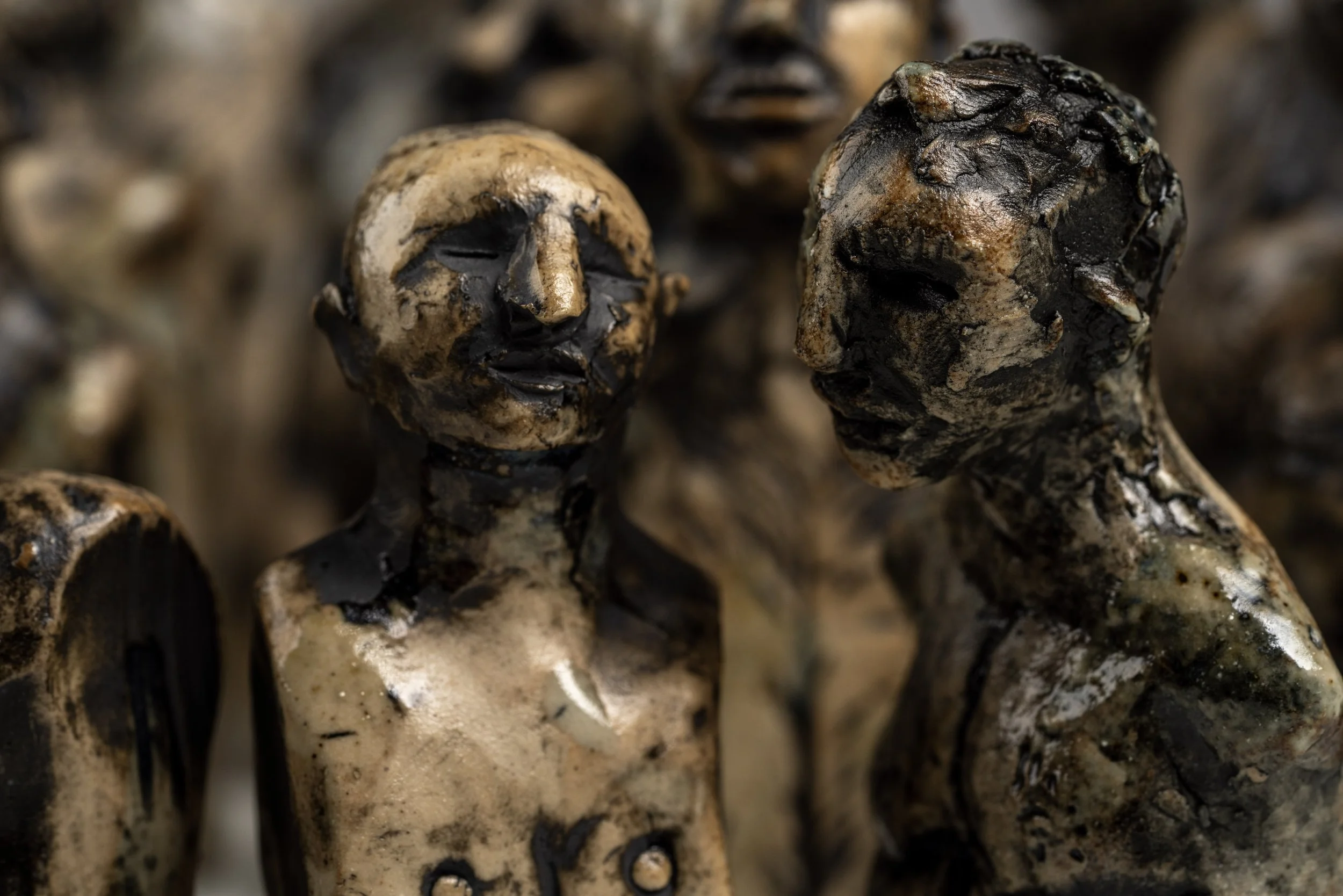 Little Princes 
2026 
Wood fired, stoneware
Image: Liam Bray